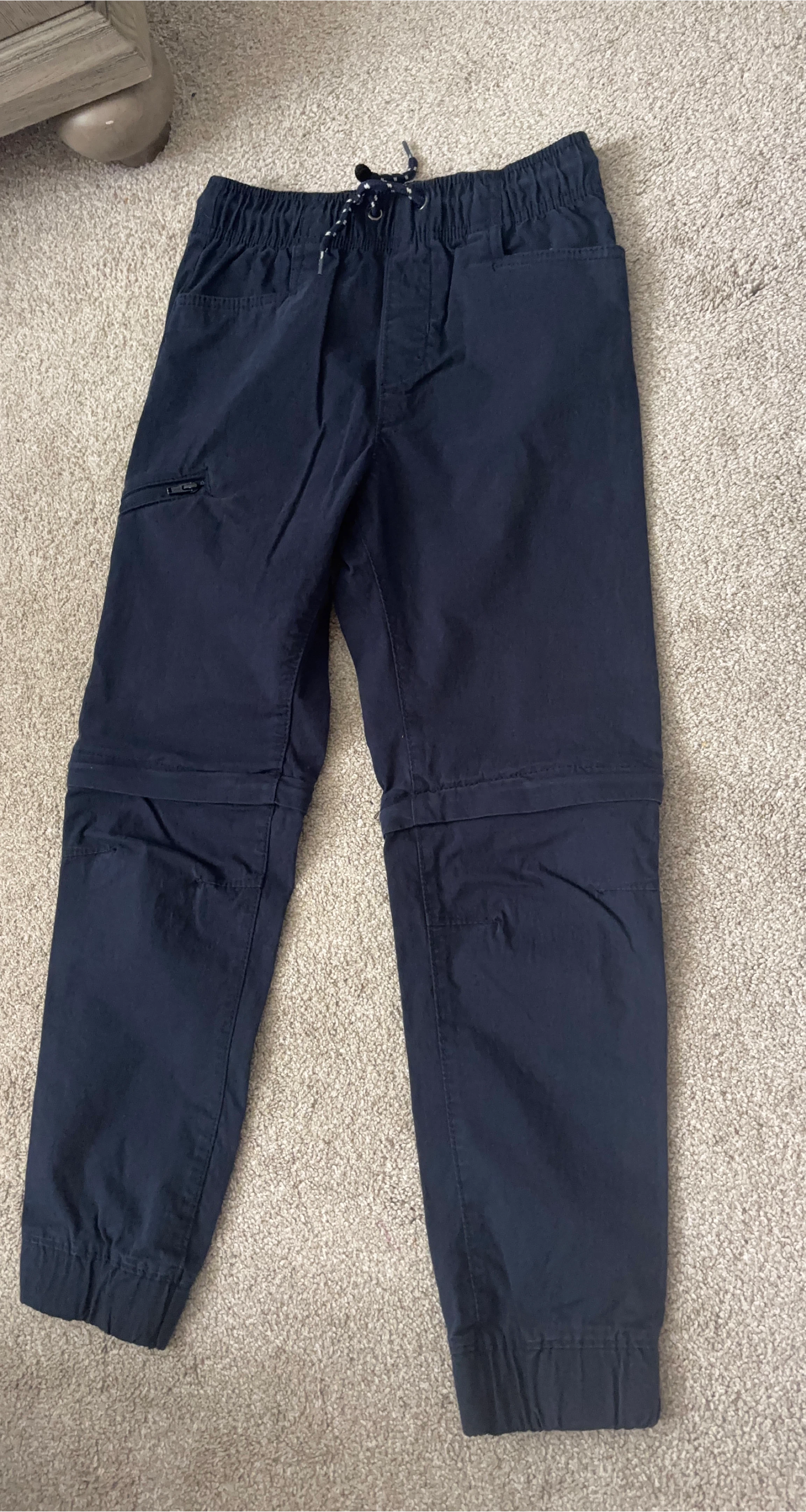 George Boy's Size 7/8 Convertible Pants - Navy Blue