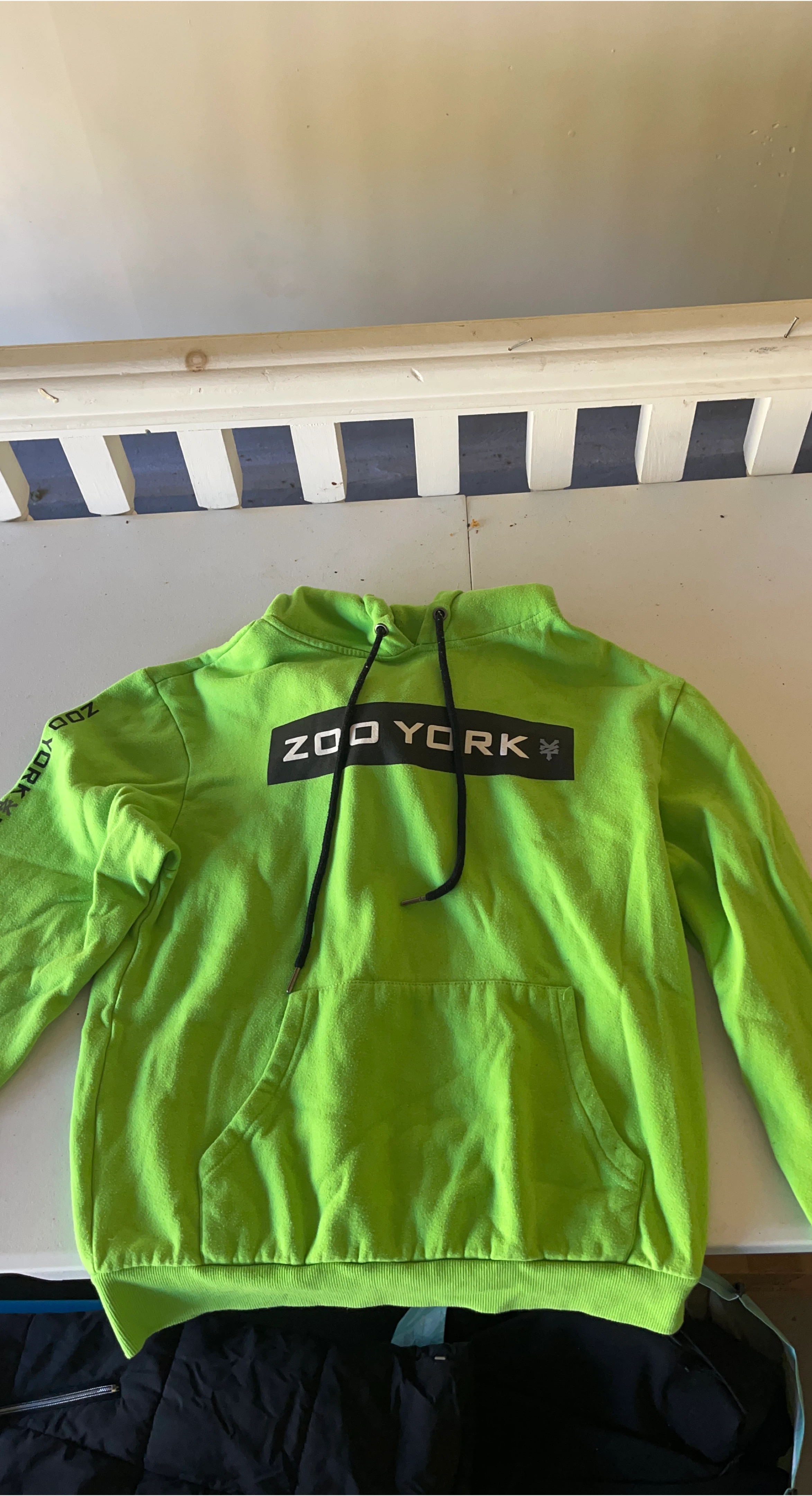 Zoo York Neon Green Hoodie thumbnail