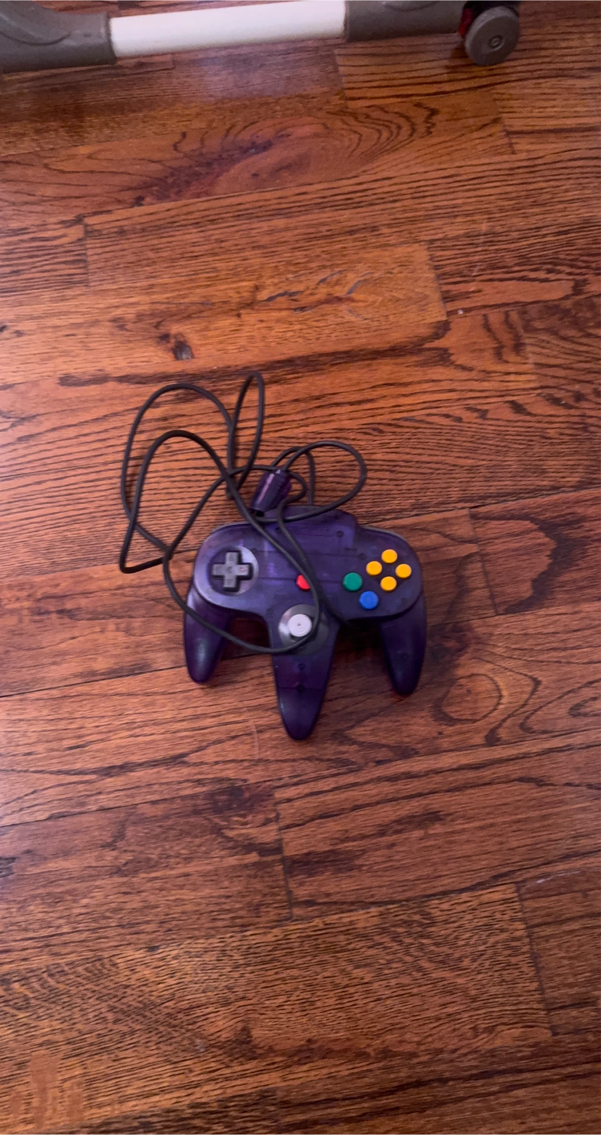 Nintendo 64 N64 Atomic Purple Controller thumbnail