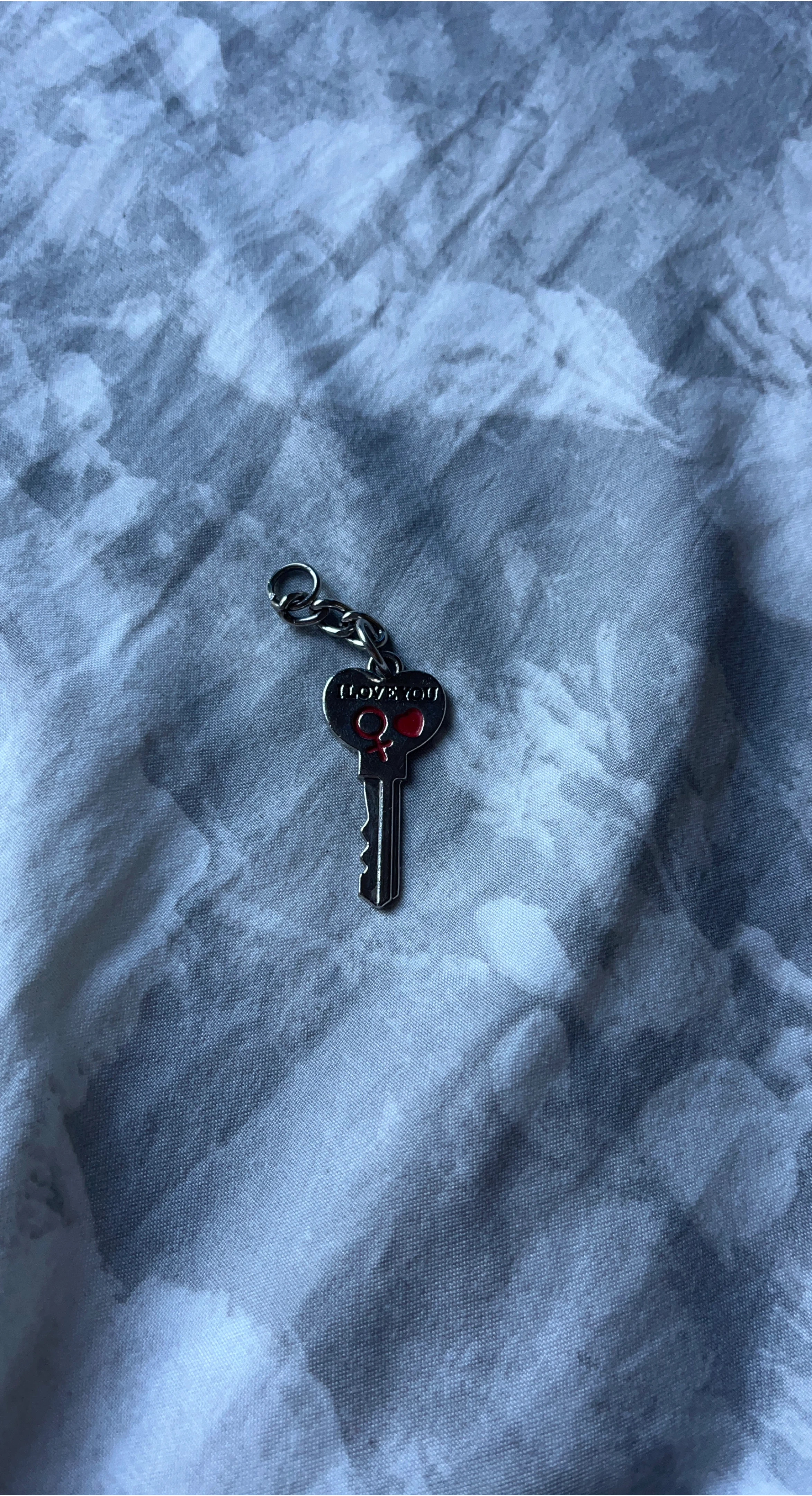 I Love You Key Keychain thumbnail