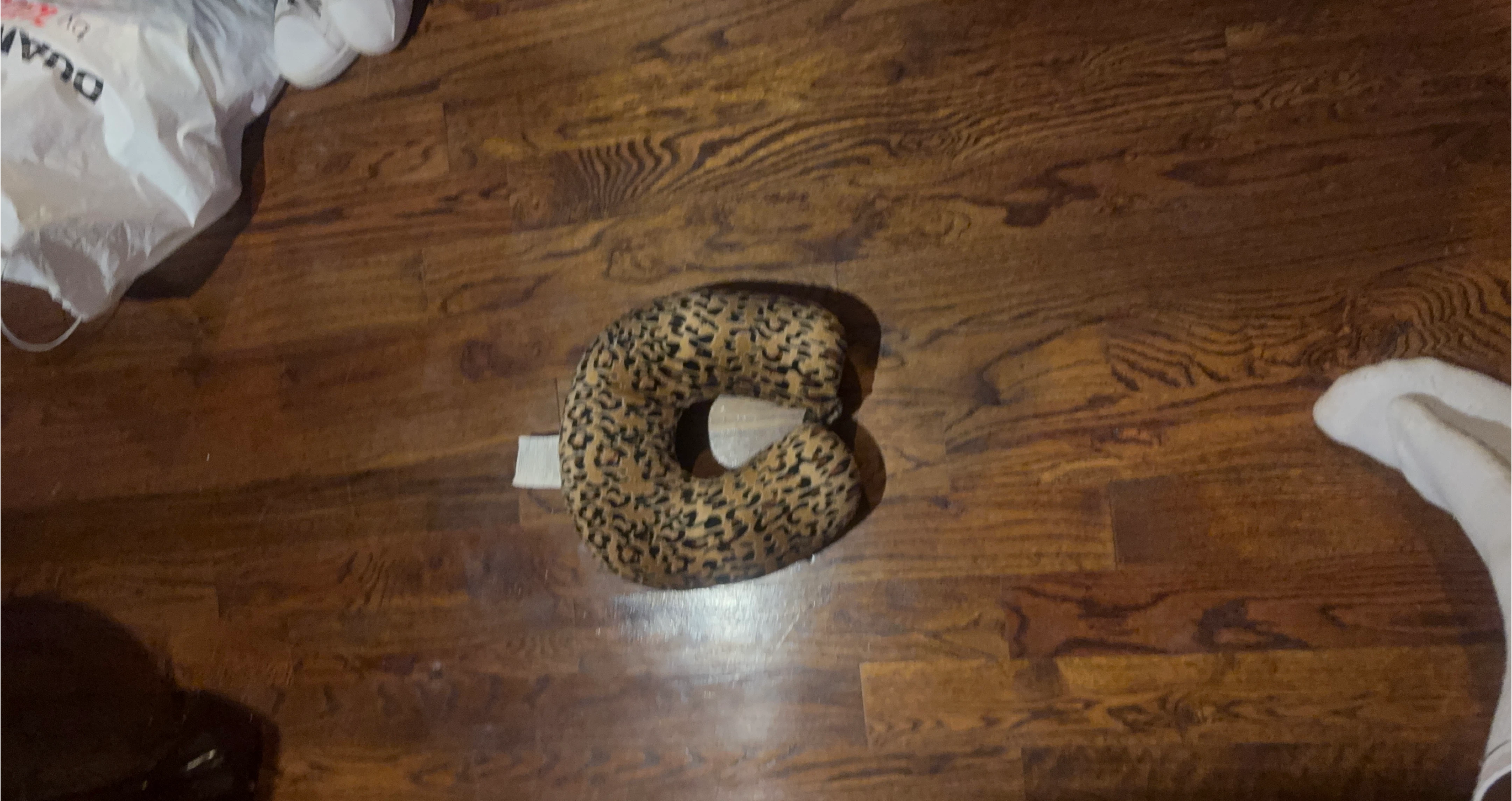 Leopard Print Neck Pillow thumbnail