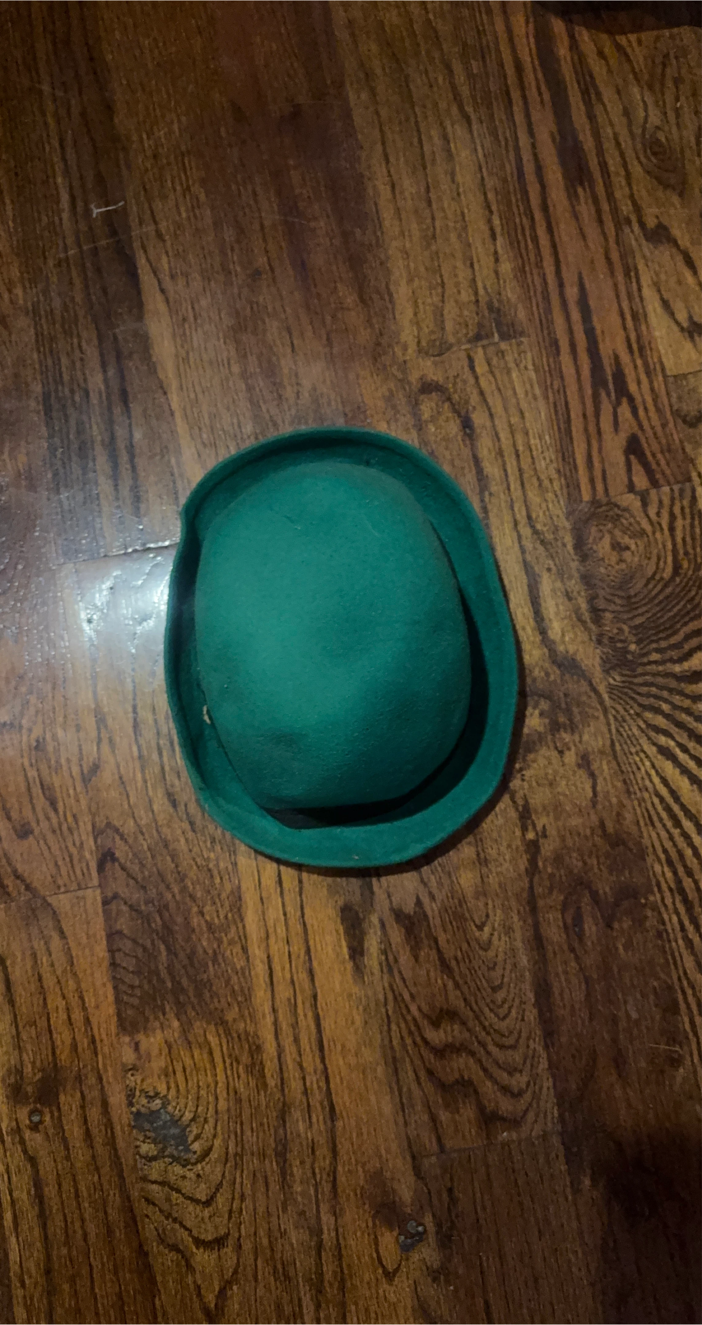 Green Acrylic Hat - One Size thumbnail