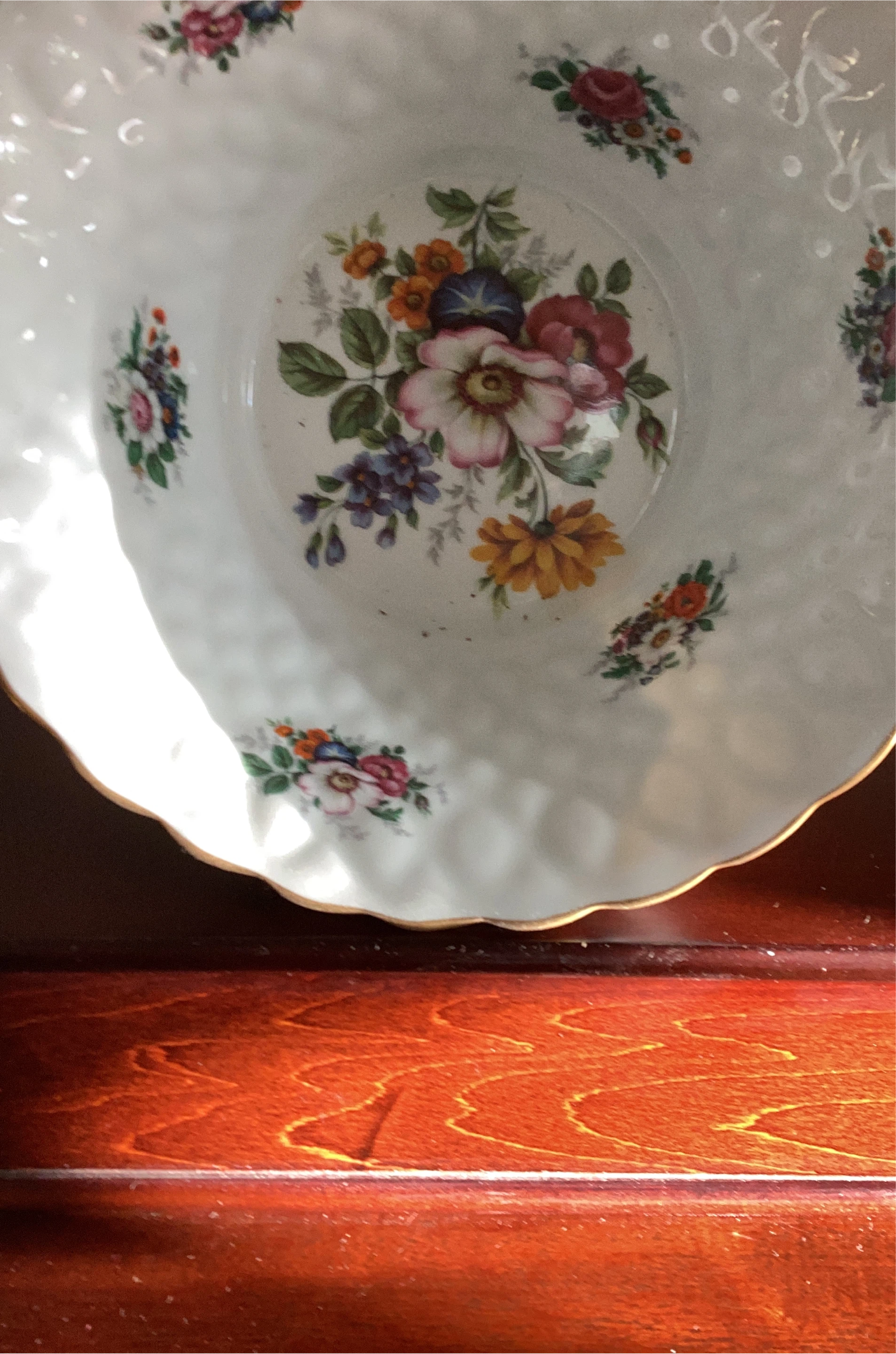 Vintage Floral Bowl thumbnail