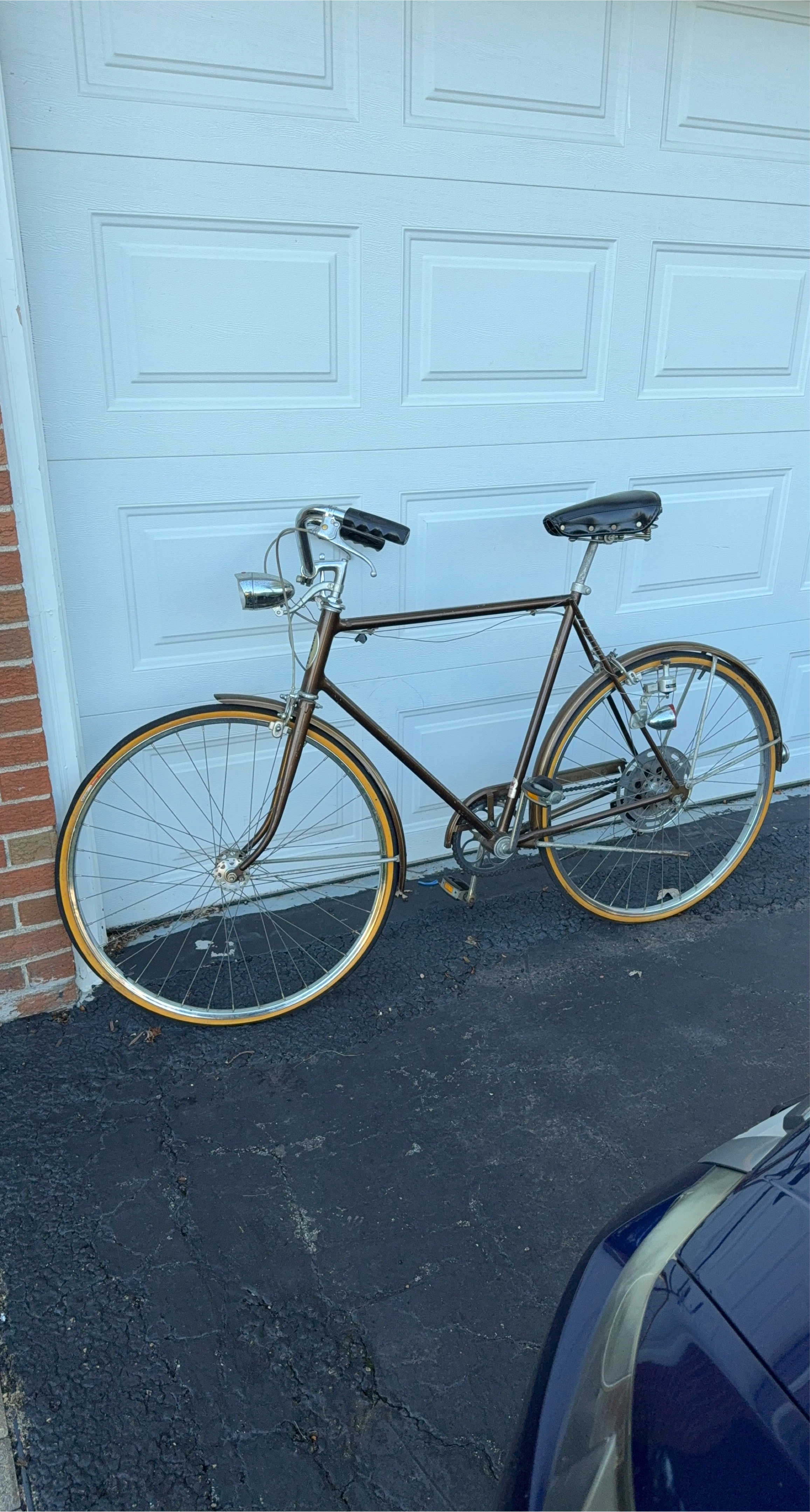 Vintage Brown Bicycle