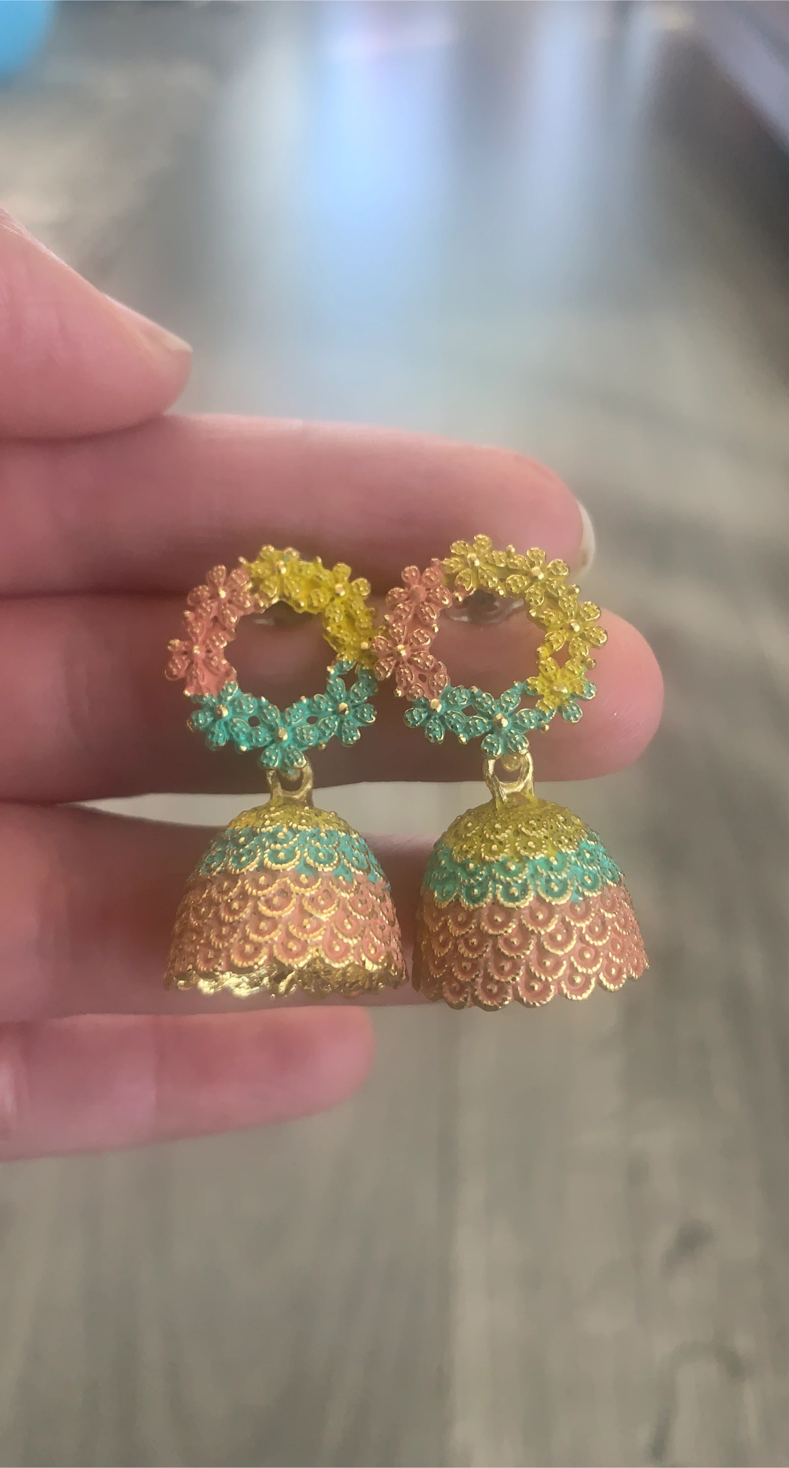 Jhumka Style Earrings thumbnail