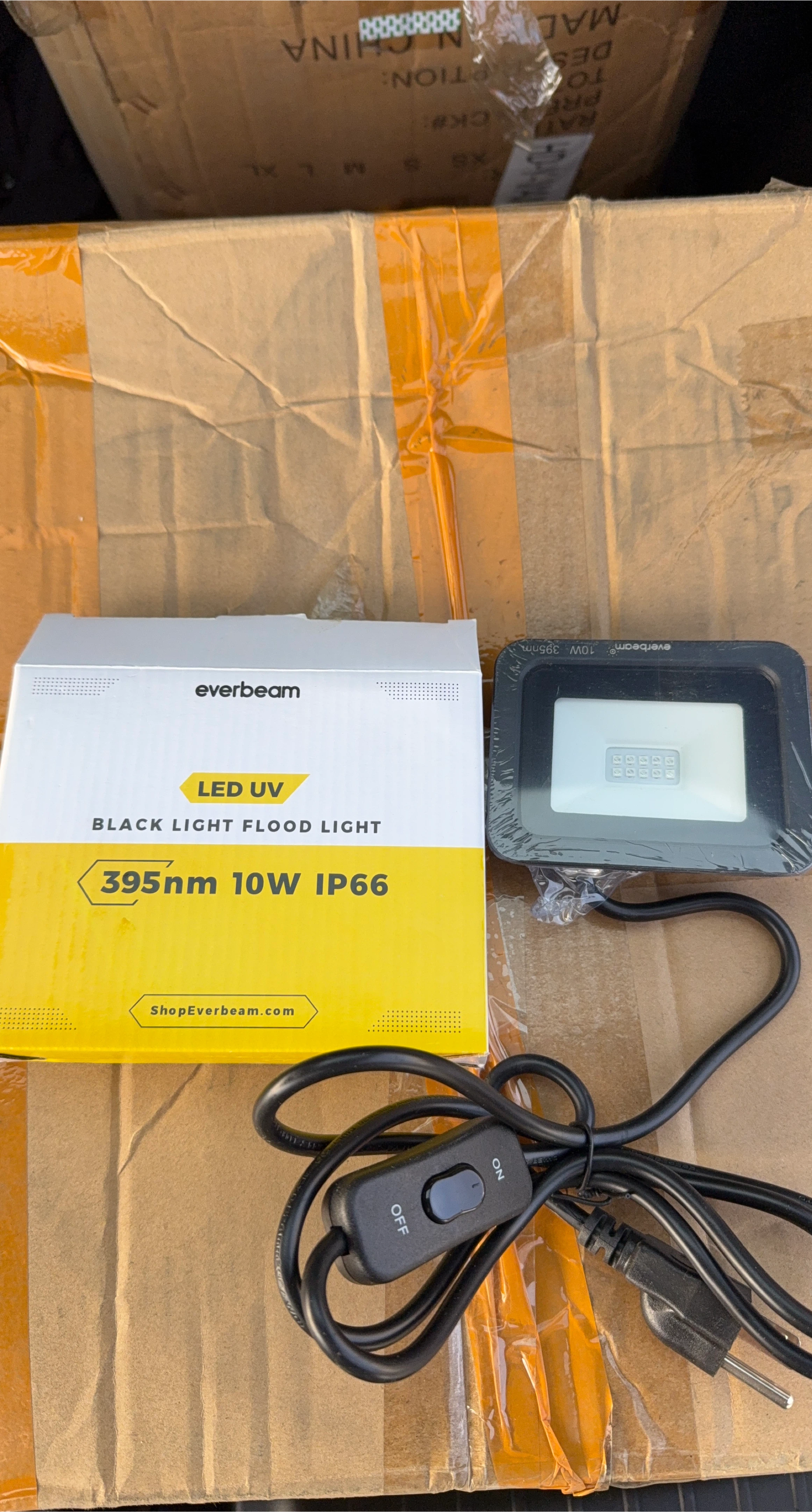 Everbeam LED UV Black Light Flood Light - 10W IP66 thumbnail