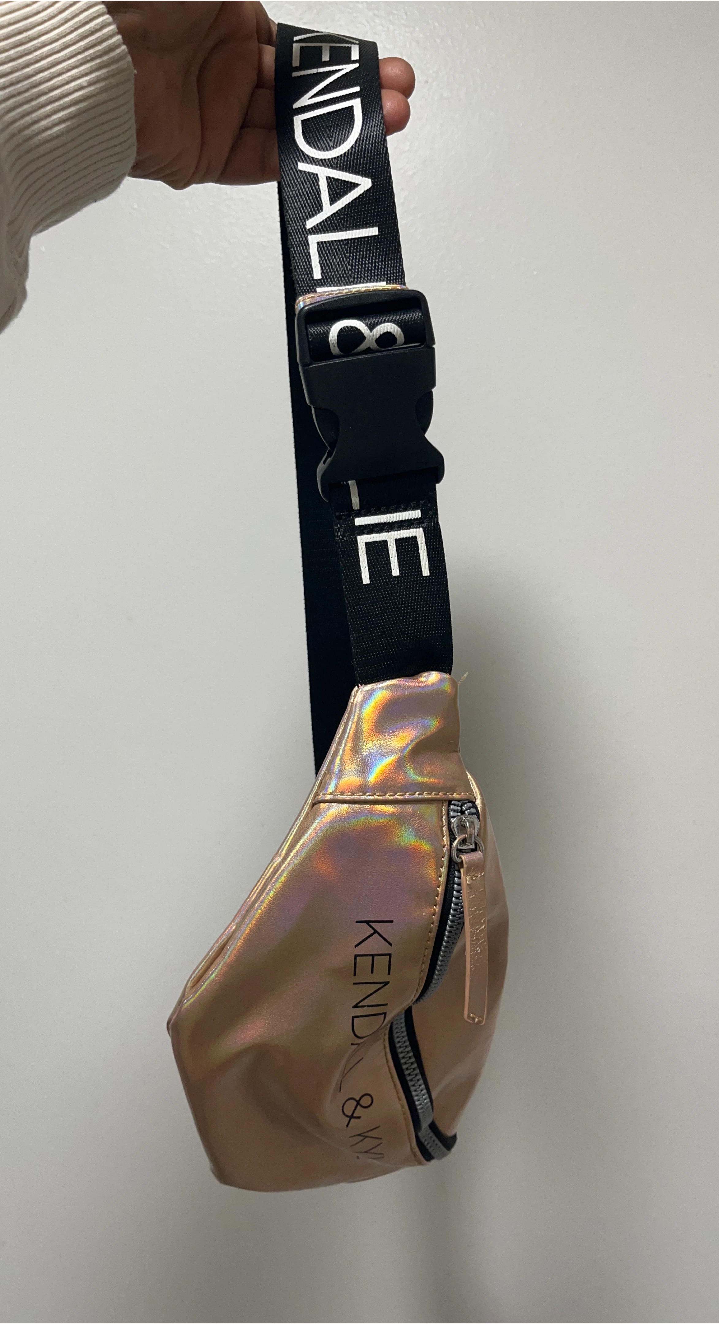 Kendall & Kylie Iridescent Fanny Pack