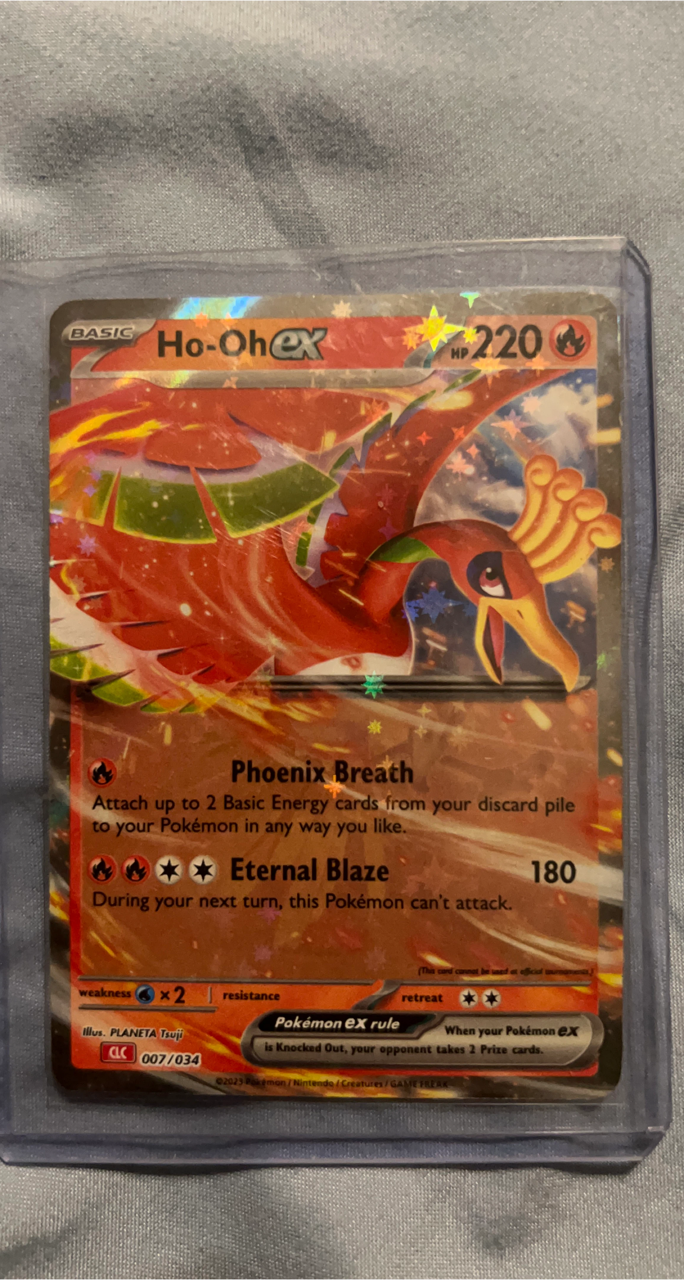 Ho-Oh ex Pokemon Card thumbnail