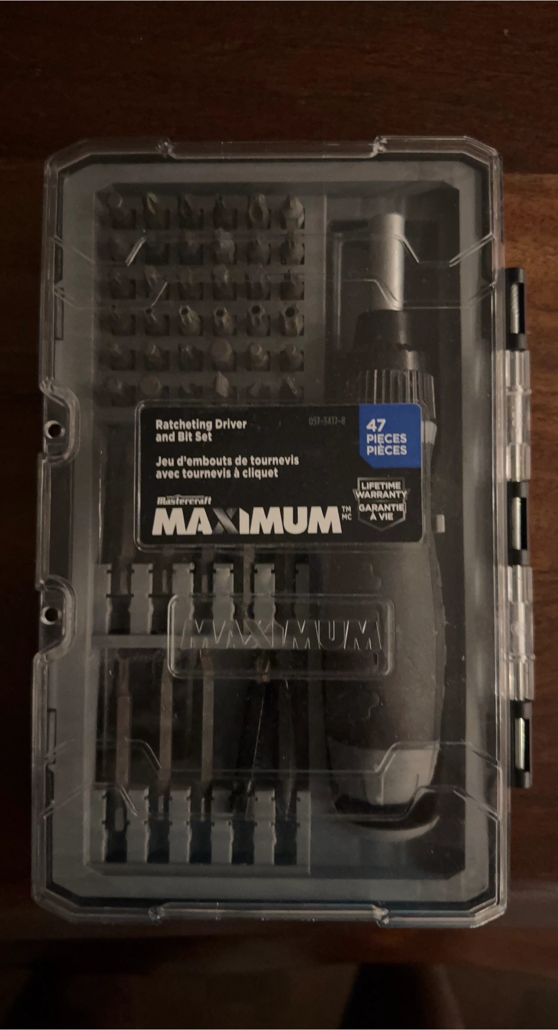 Mastercraft Maximum Ratcheting Driver & Bit Set - 47 Pieces thumbnail