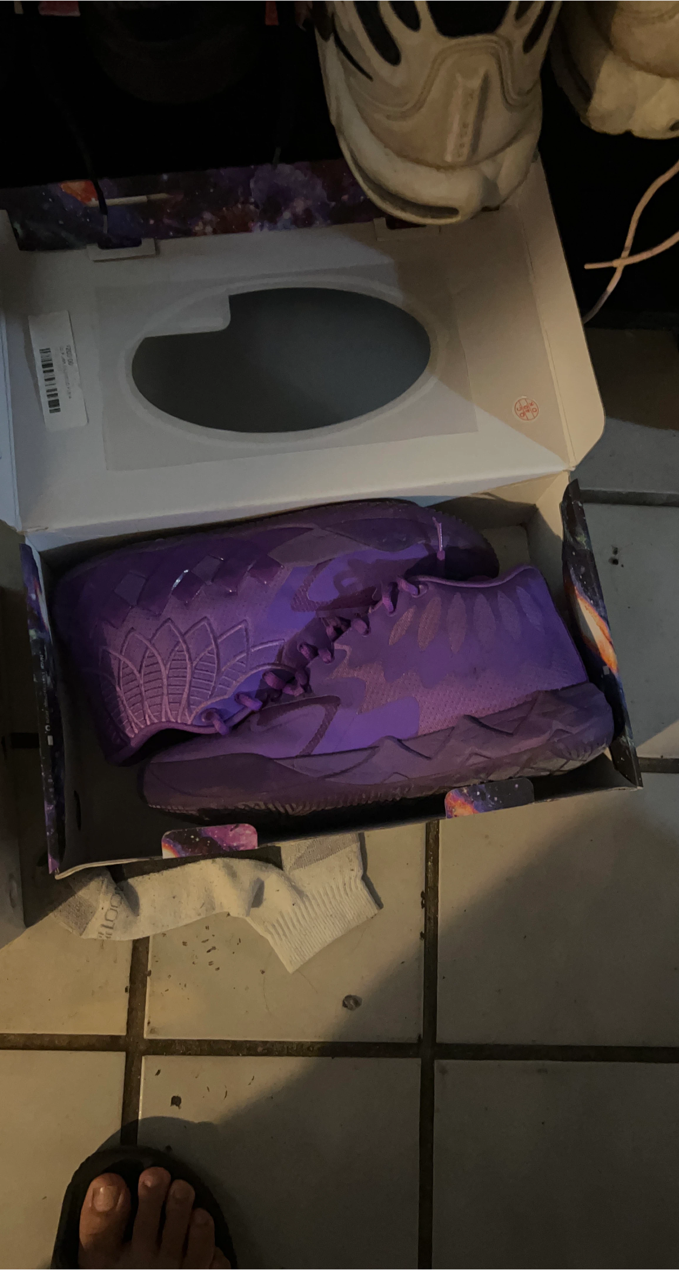 PUMA MB.02 Purple GALAXY Shoes thumbnail