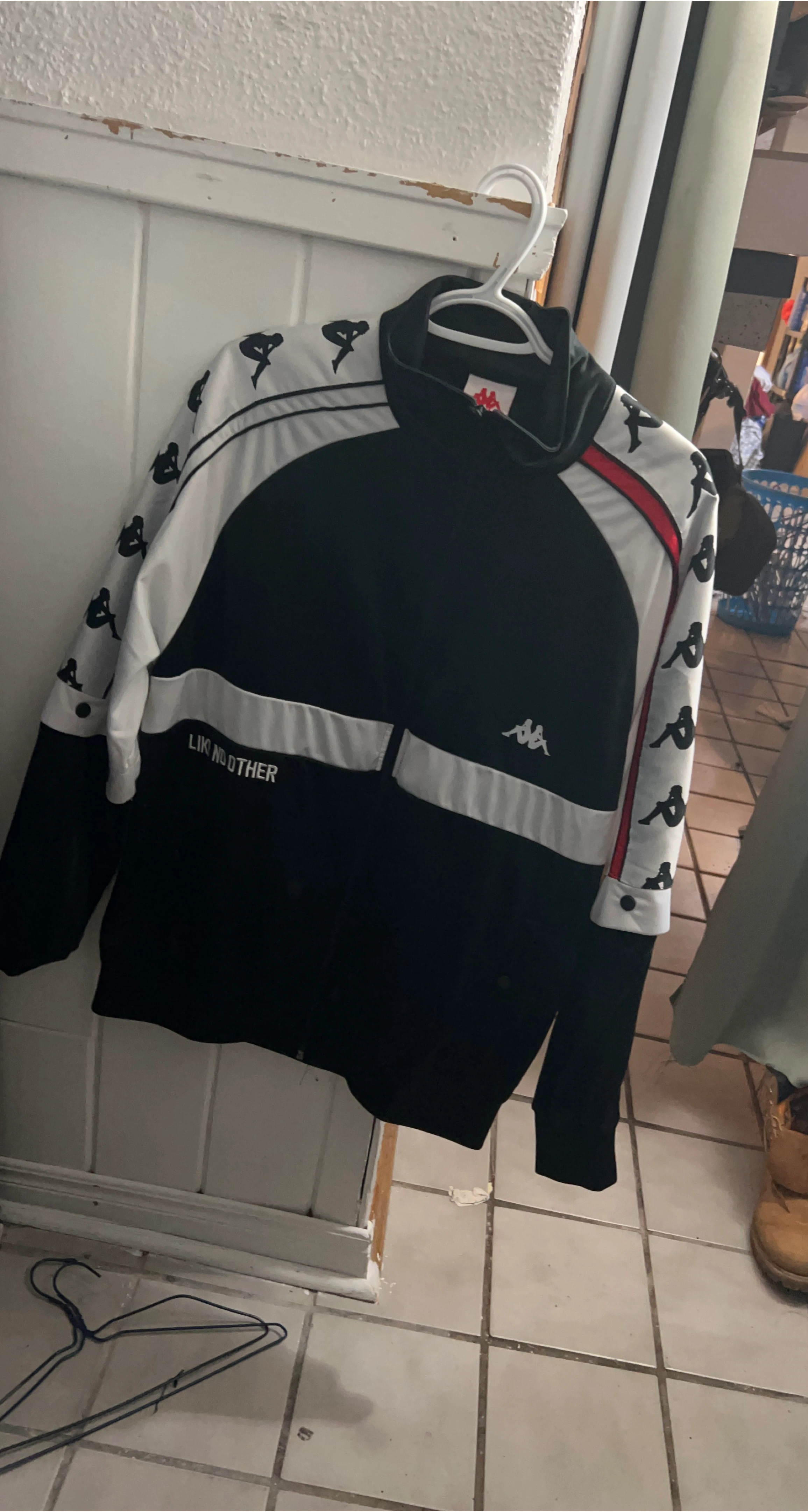Kappa Black & White Track Jacket thumbnail