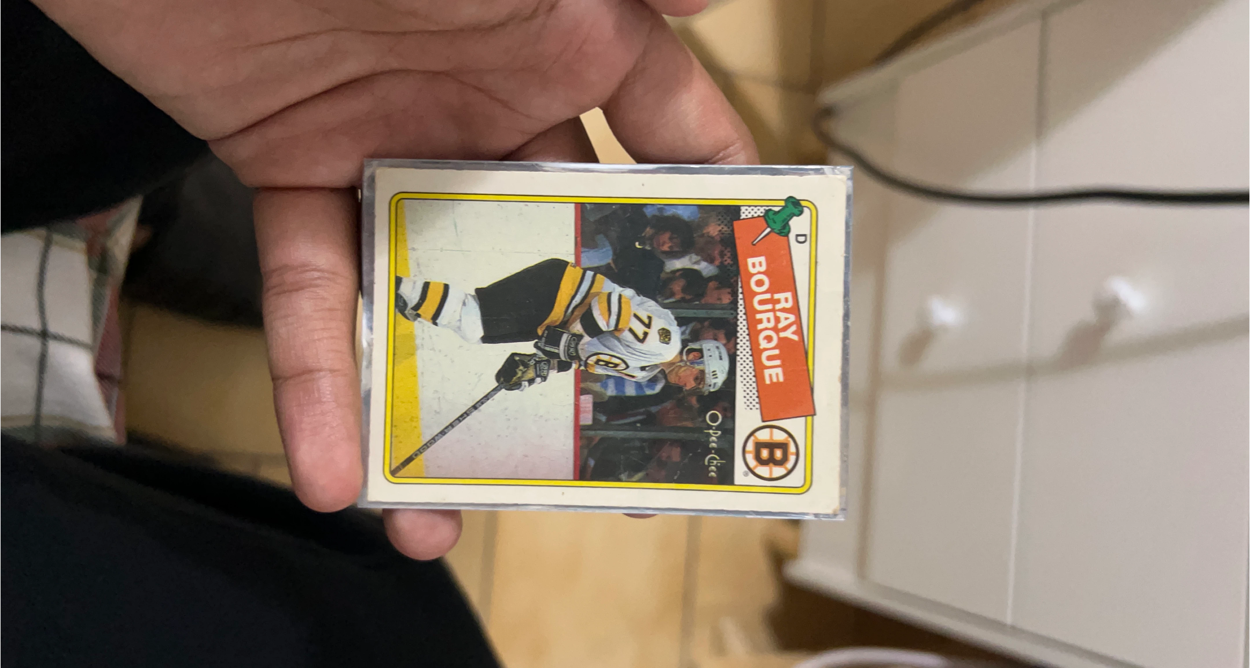 Ray Bourque O-Pee-Chee Hockey Card thumbnail