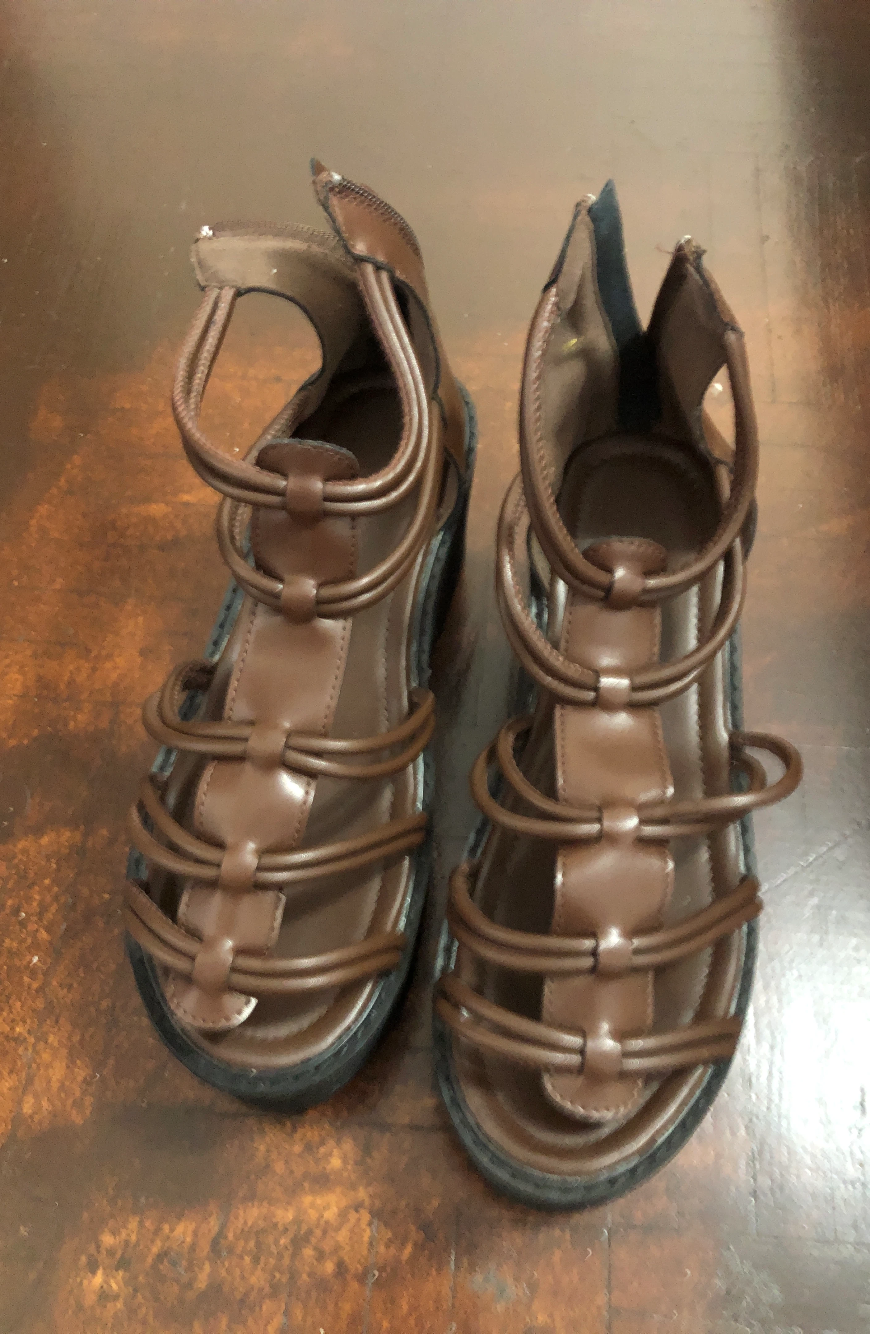 Brown Gladiator Sandals thumbnail