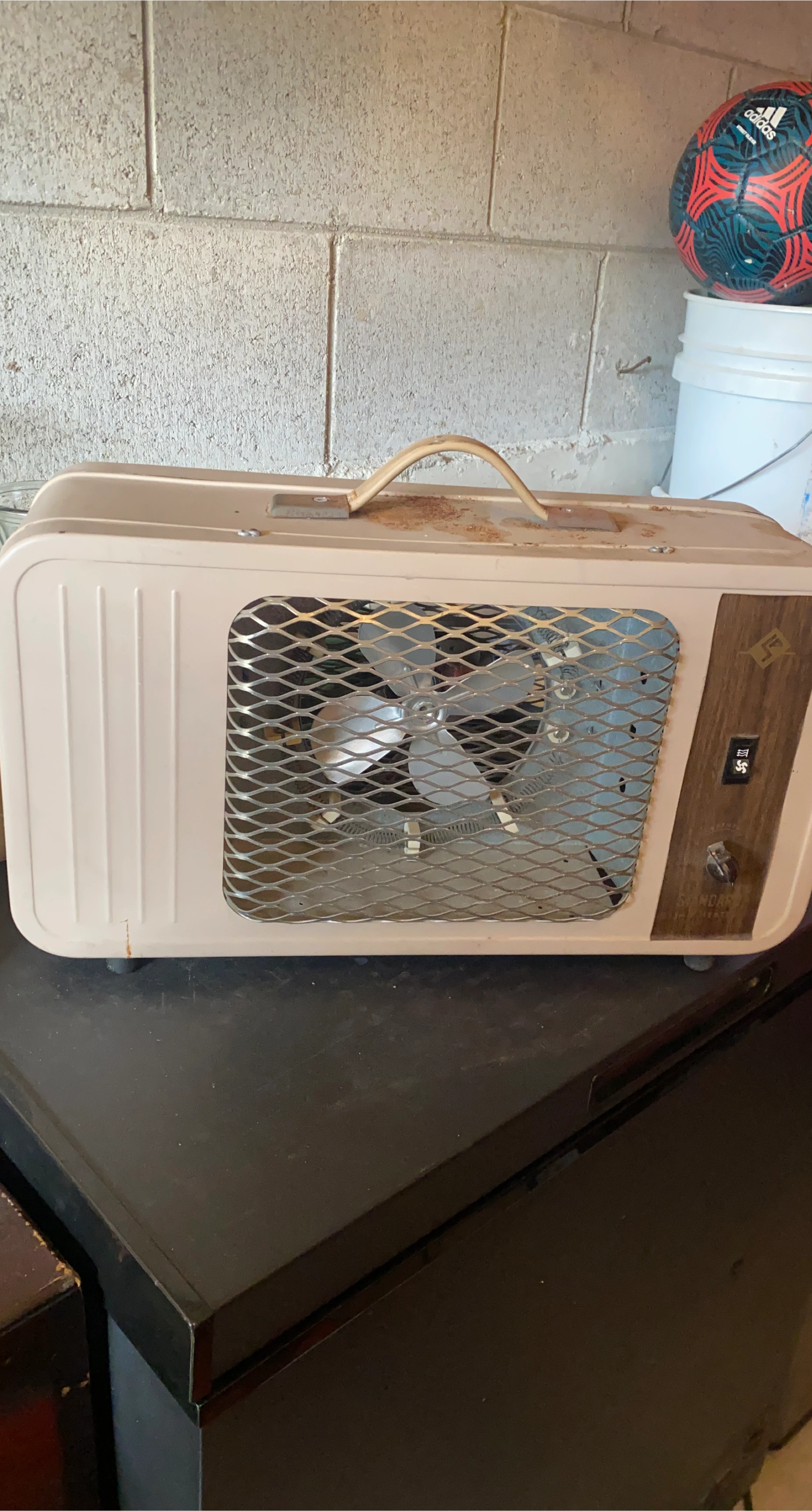 Vintage Standard Electric Fan Heater thumbnail