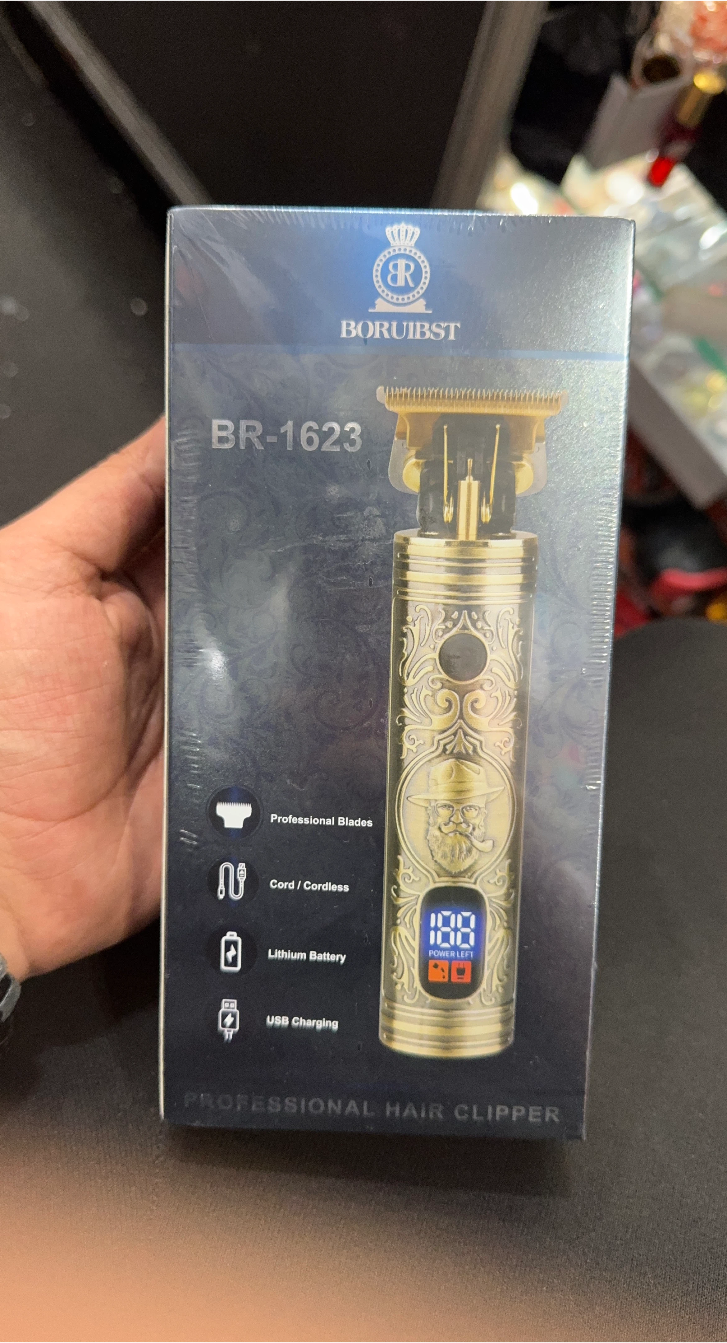 BORUIBST BR-1623 Professional Hair Clipper - NEW thumbnail