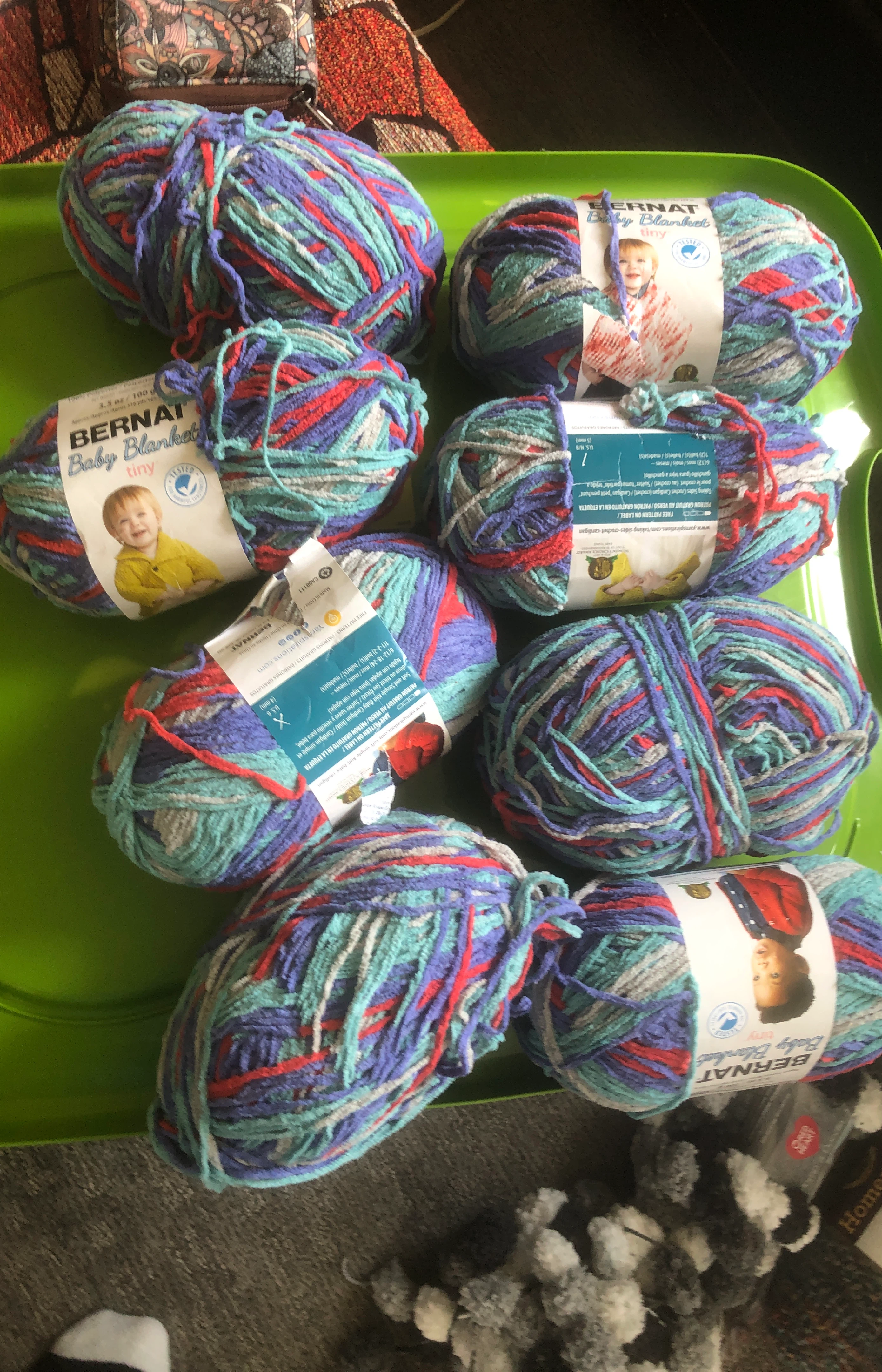 Bernat Baby Blanket Tiny Yarn Bundle thumbnail