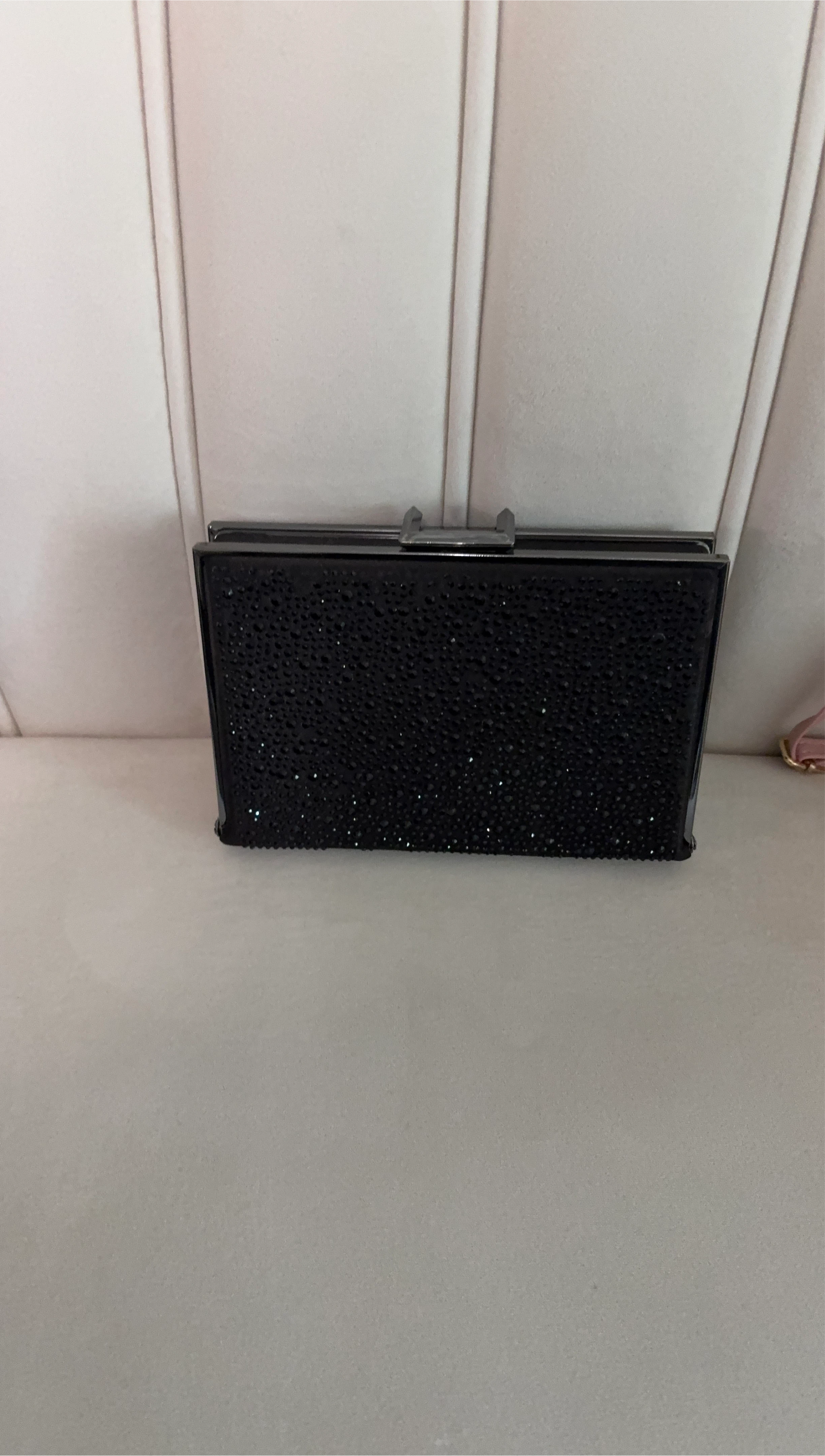 Black Beaded Clutch thumbnail