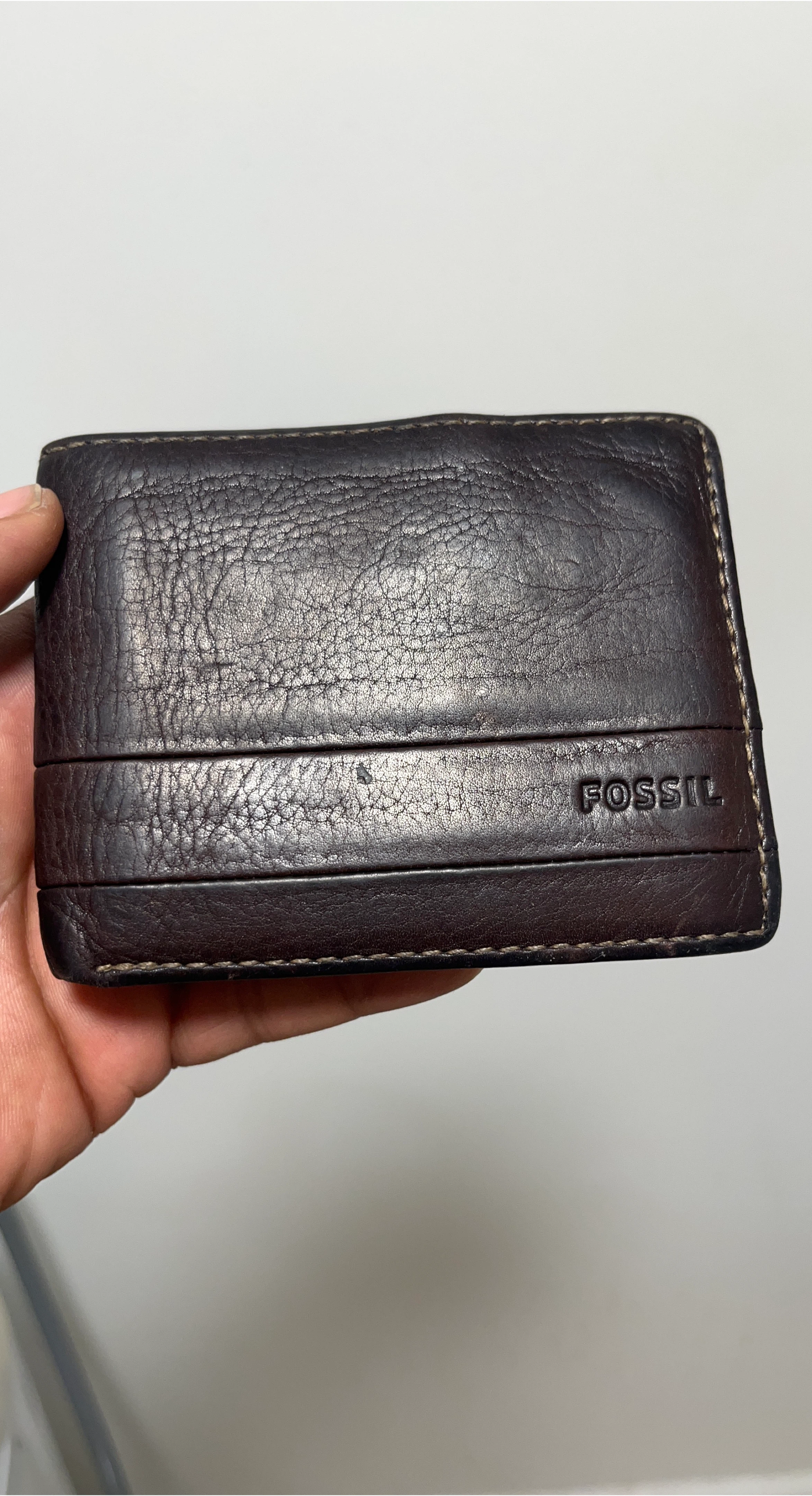 Fossil Brown Leather Wallet
