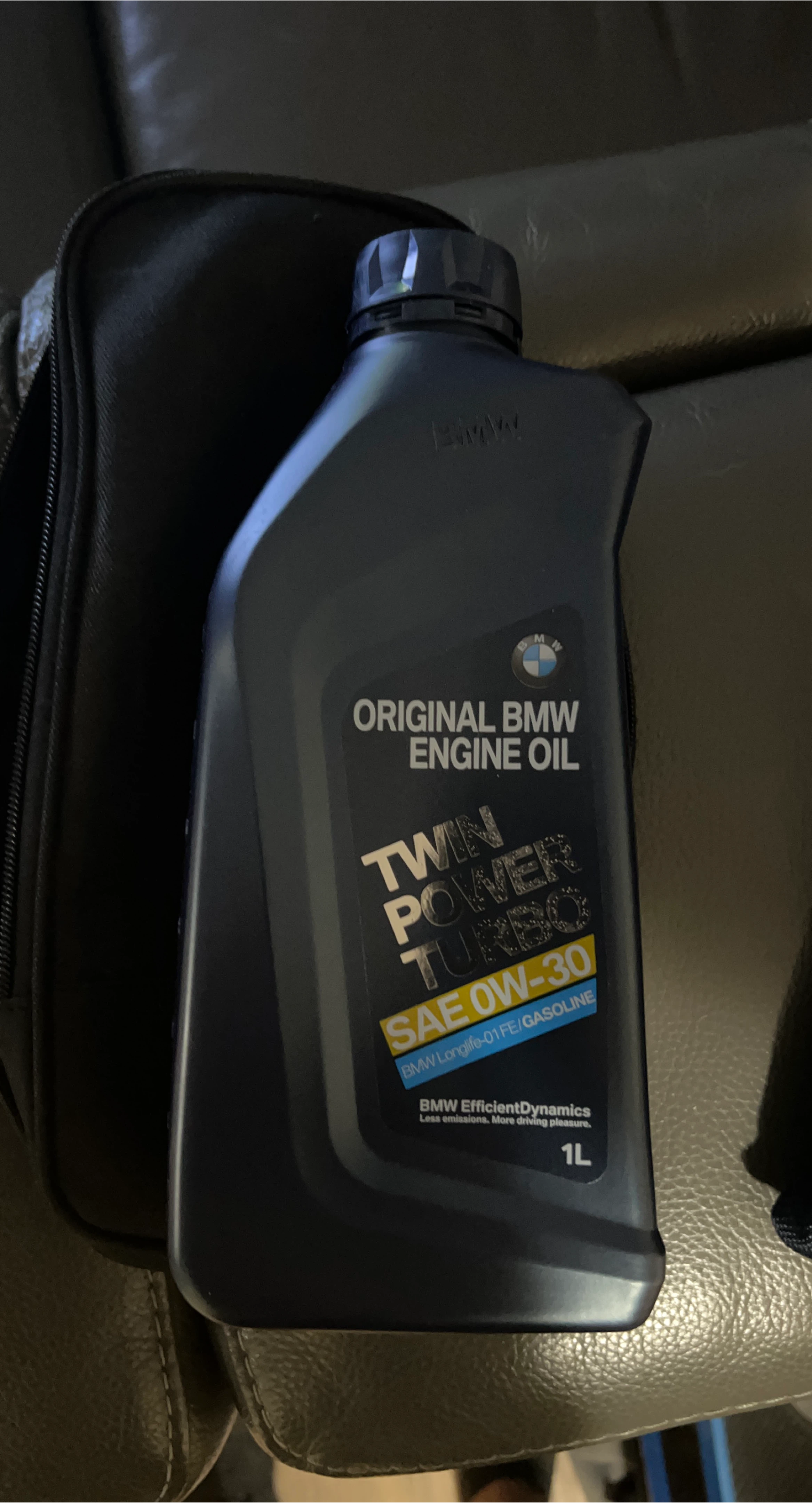 Original BMW Twin Power Turbo Engine Oil SAE 0W-30