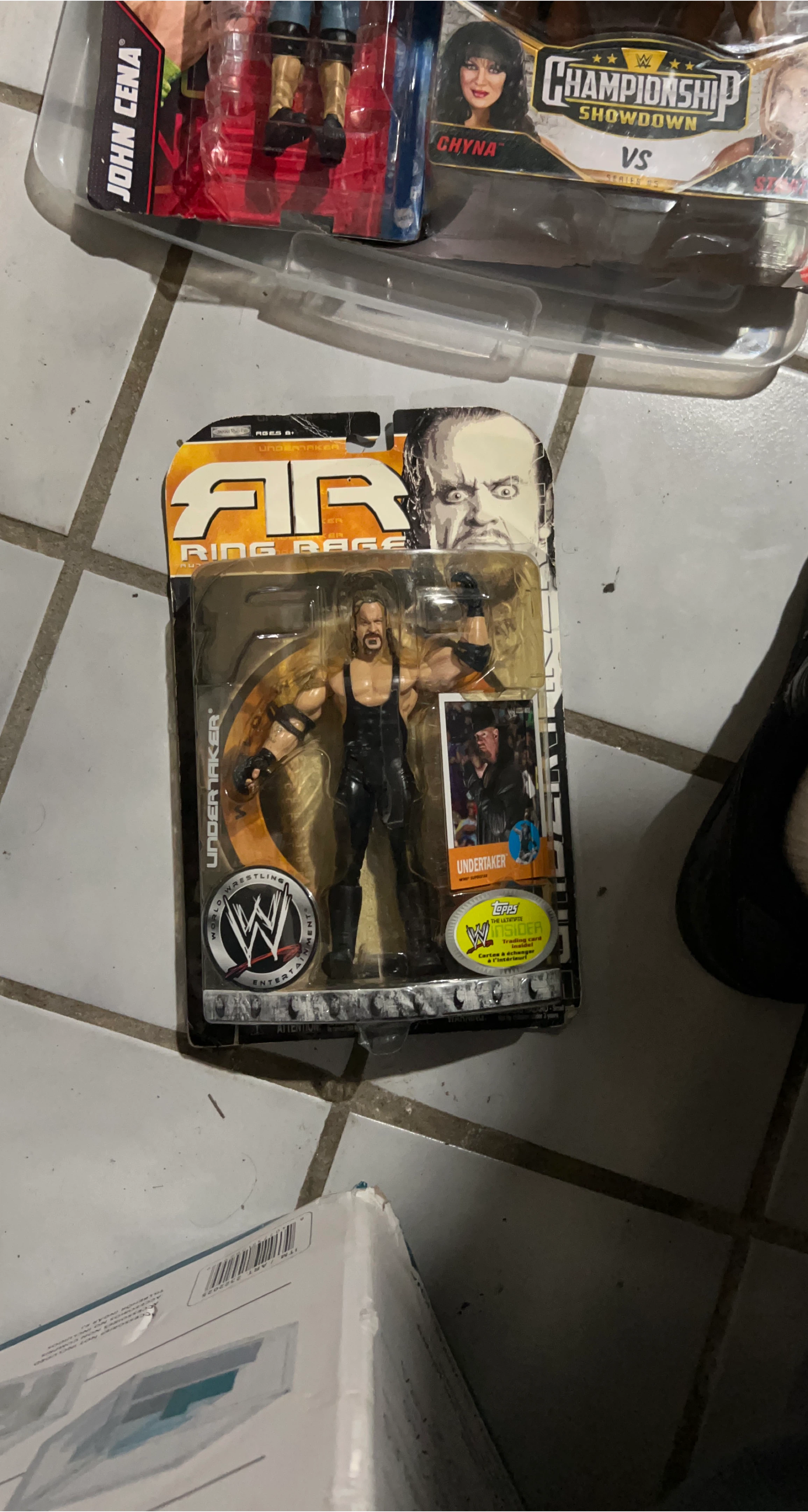 WWE Undertaker Ring Rage Action Figure thumbnail