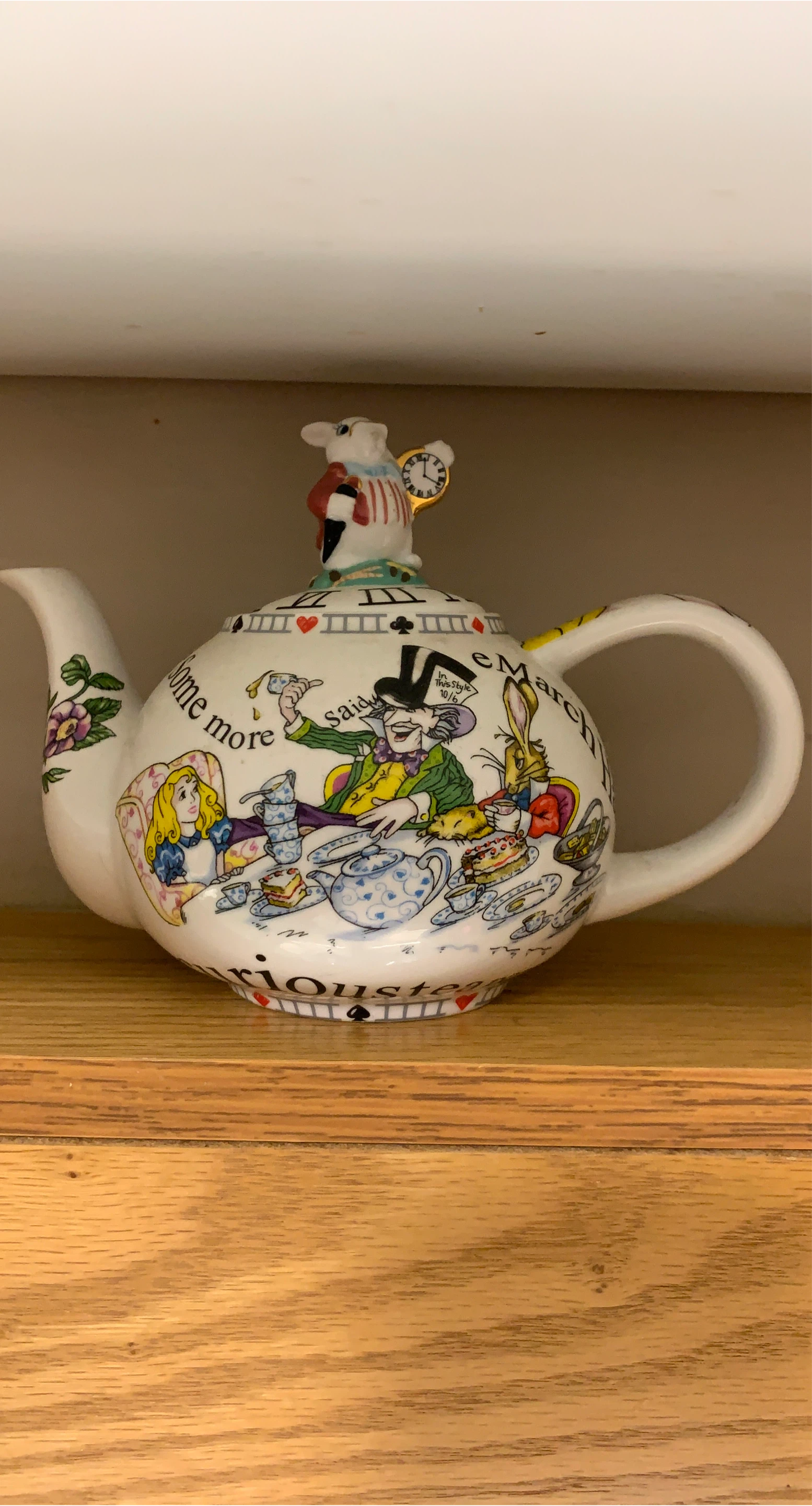 Alice in Wonderland Teapot thumbnail