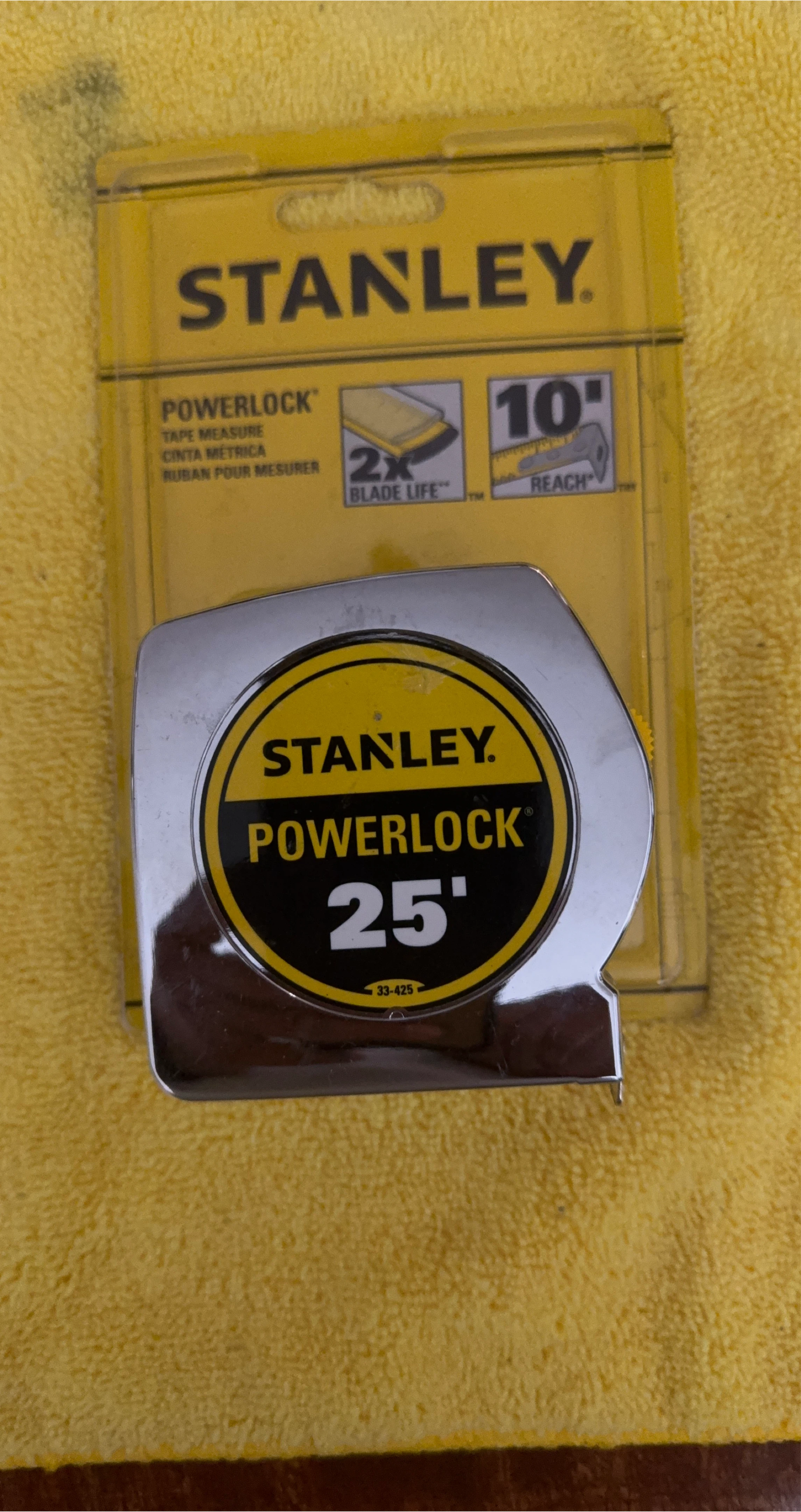 Stanley Powerlock 25' Tape Measure - New in Package!