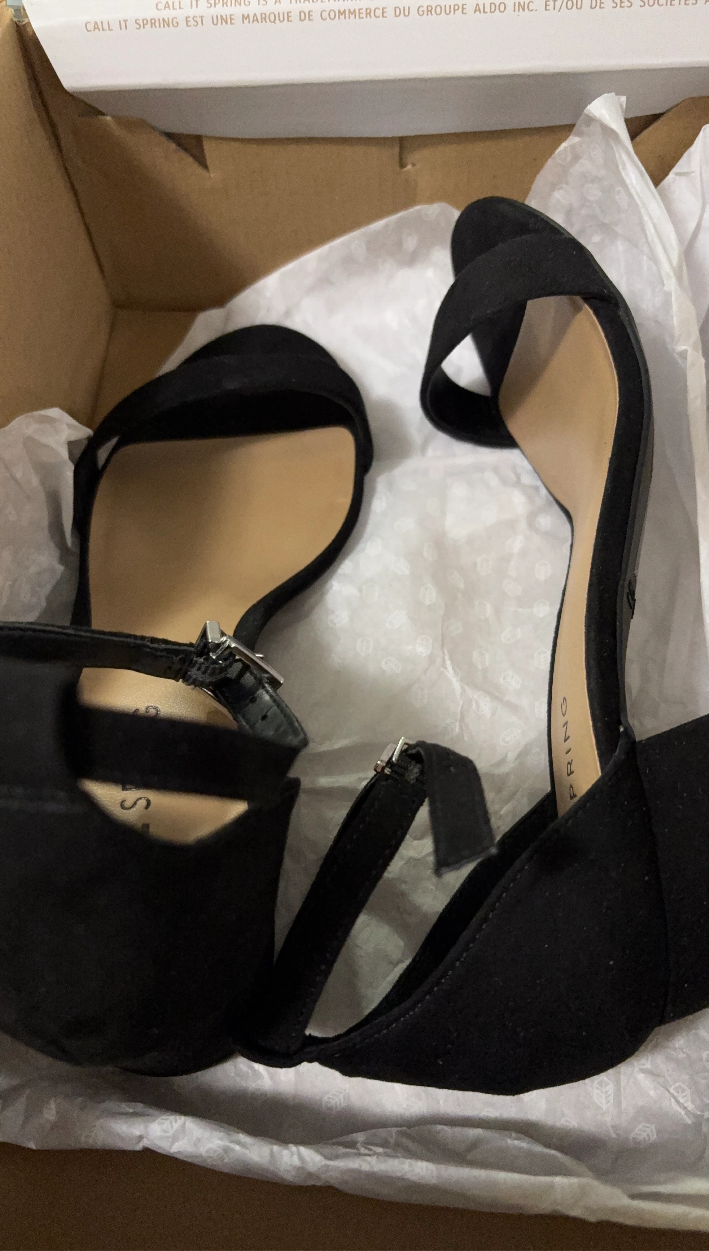 Call It Spring Black Heels thumbnail