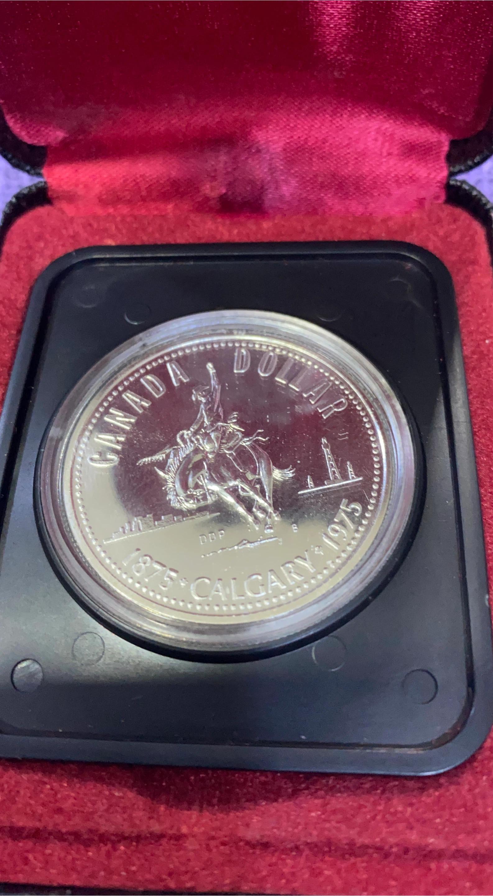 1975 Calgary Canada Dollar Coin thumbnail