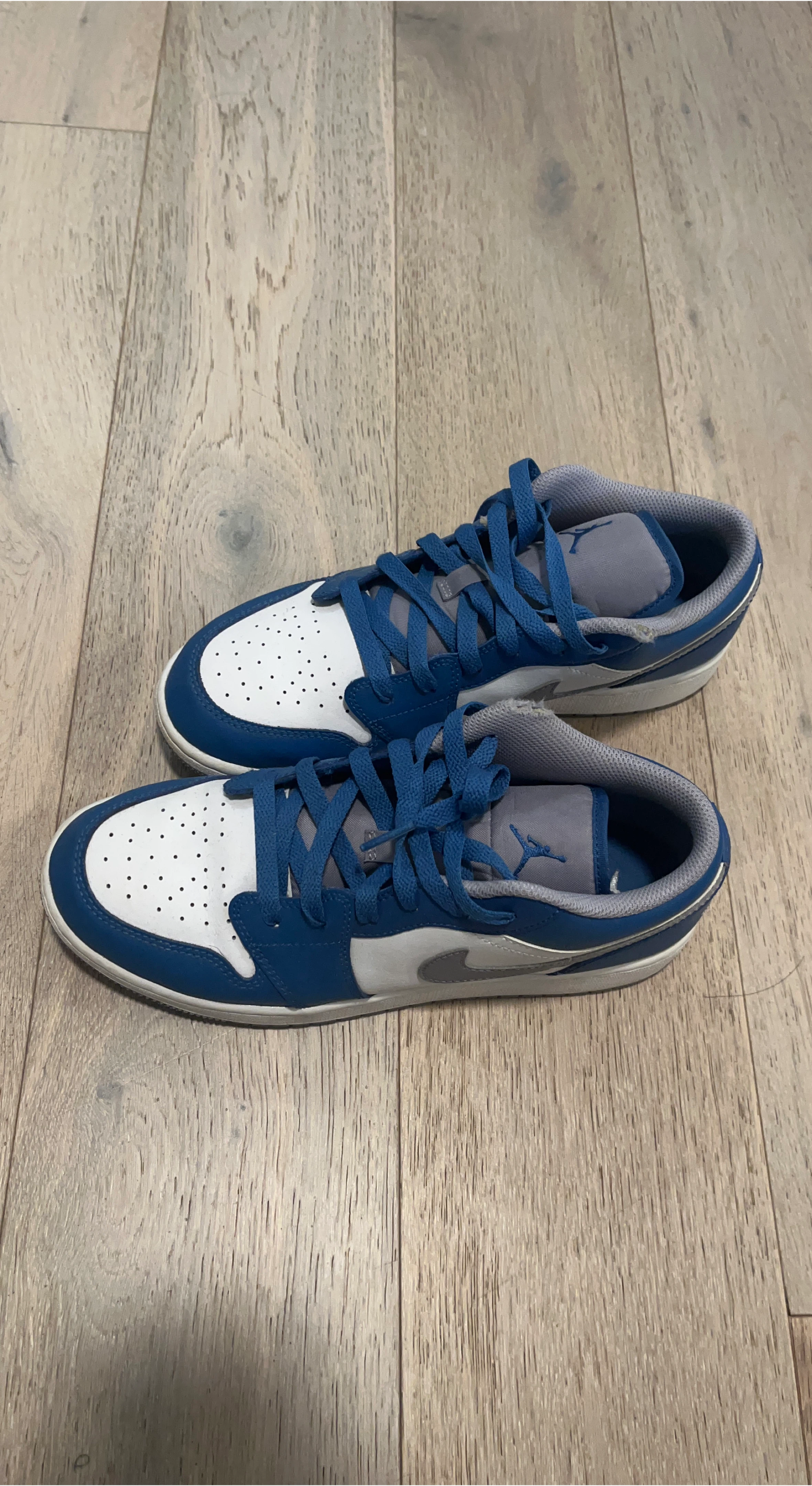 Nike Air Jordan 1 Low Blue/White thumbnail
