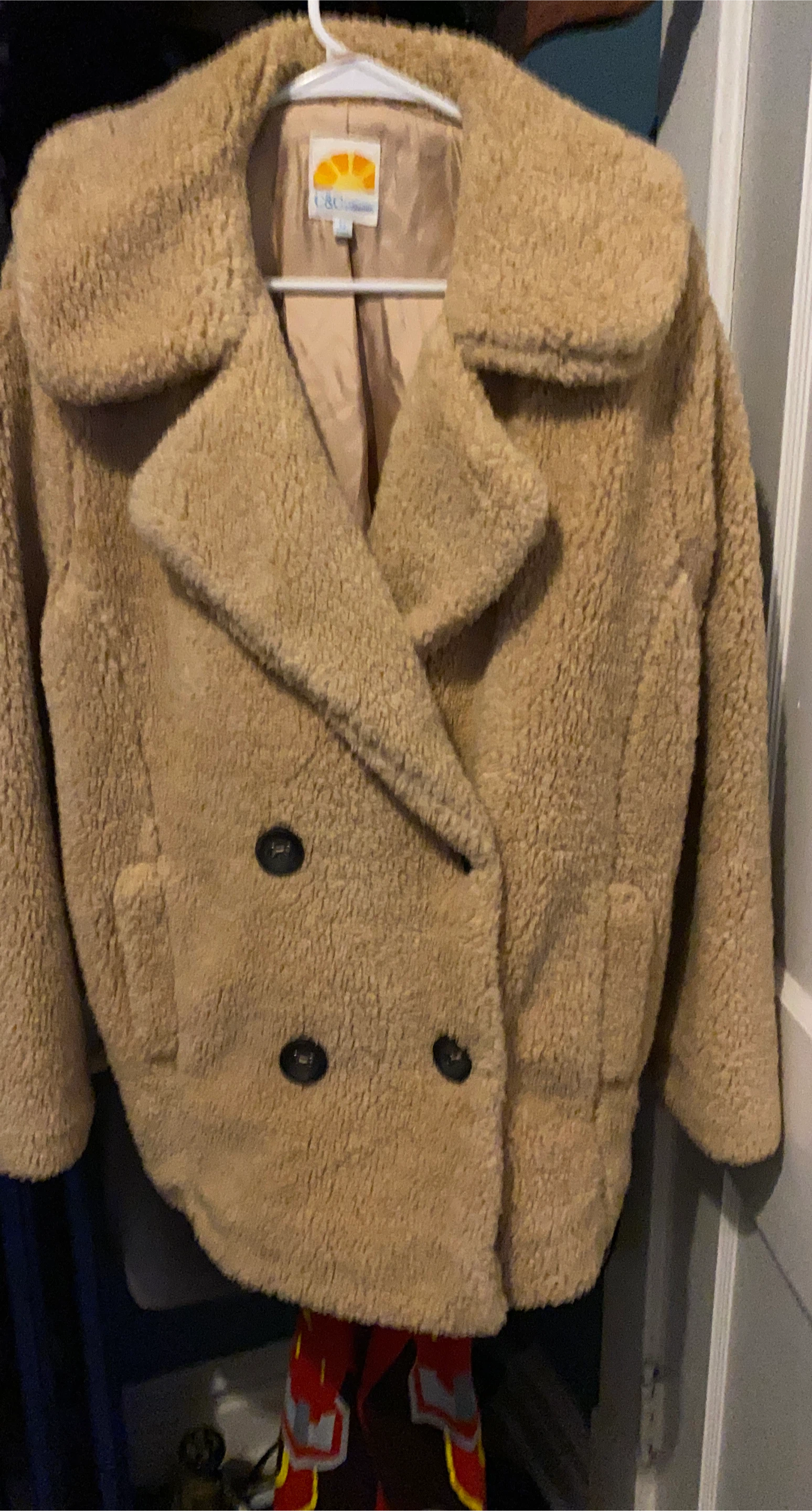 C&C California Teddy Bear Jacket - Size M thumbnail