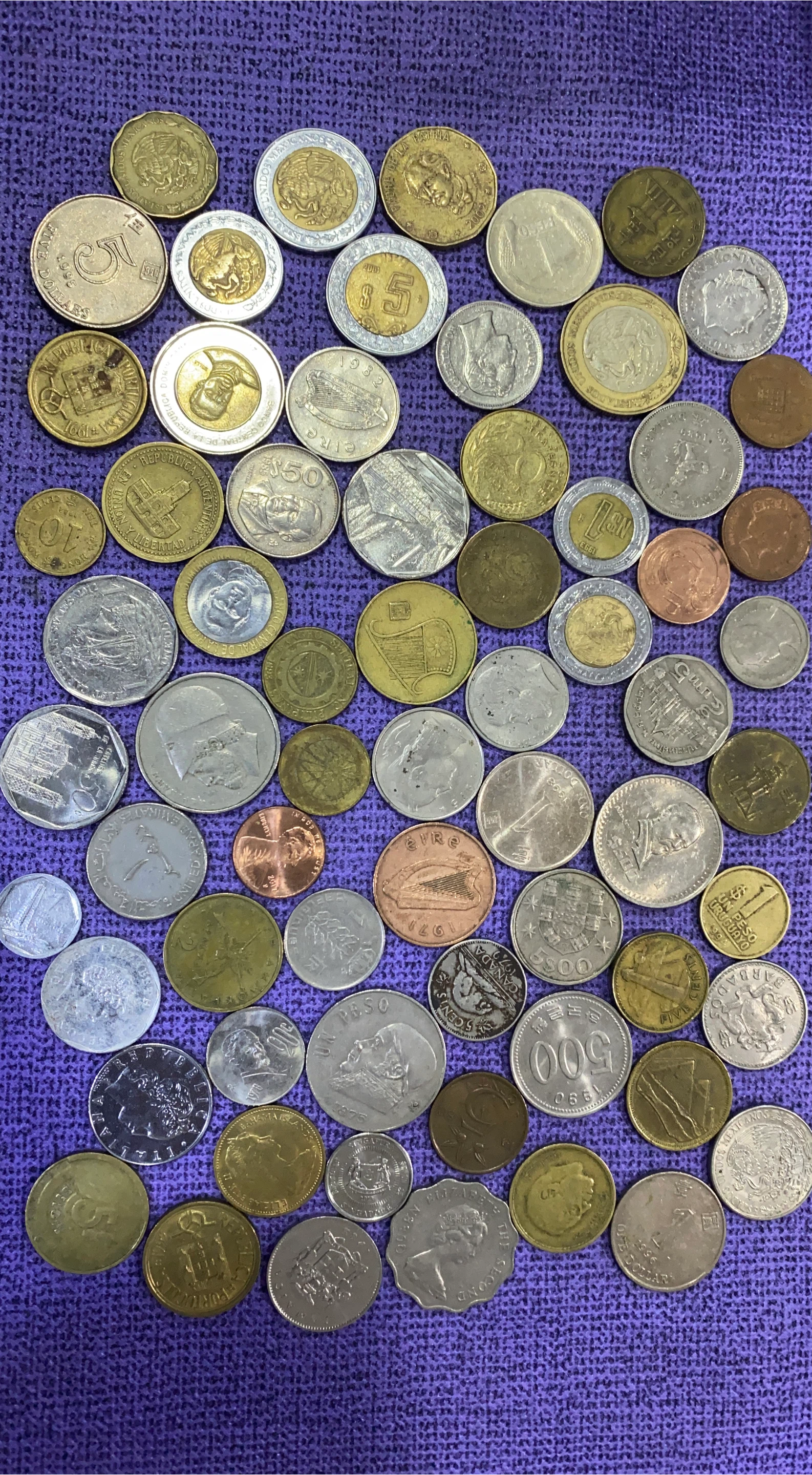 68 -Mixed Coins Collection thumbnail
