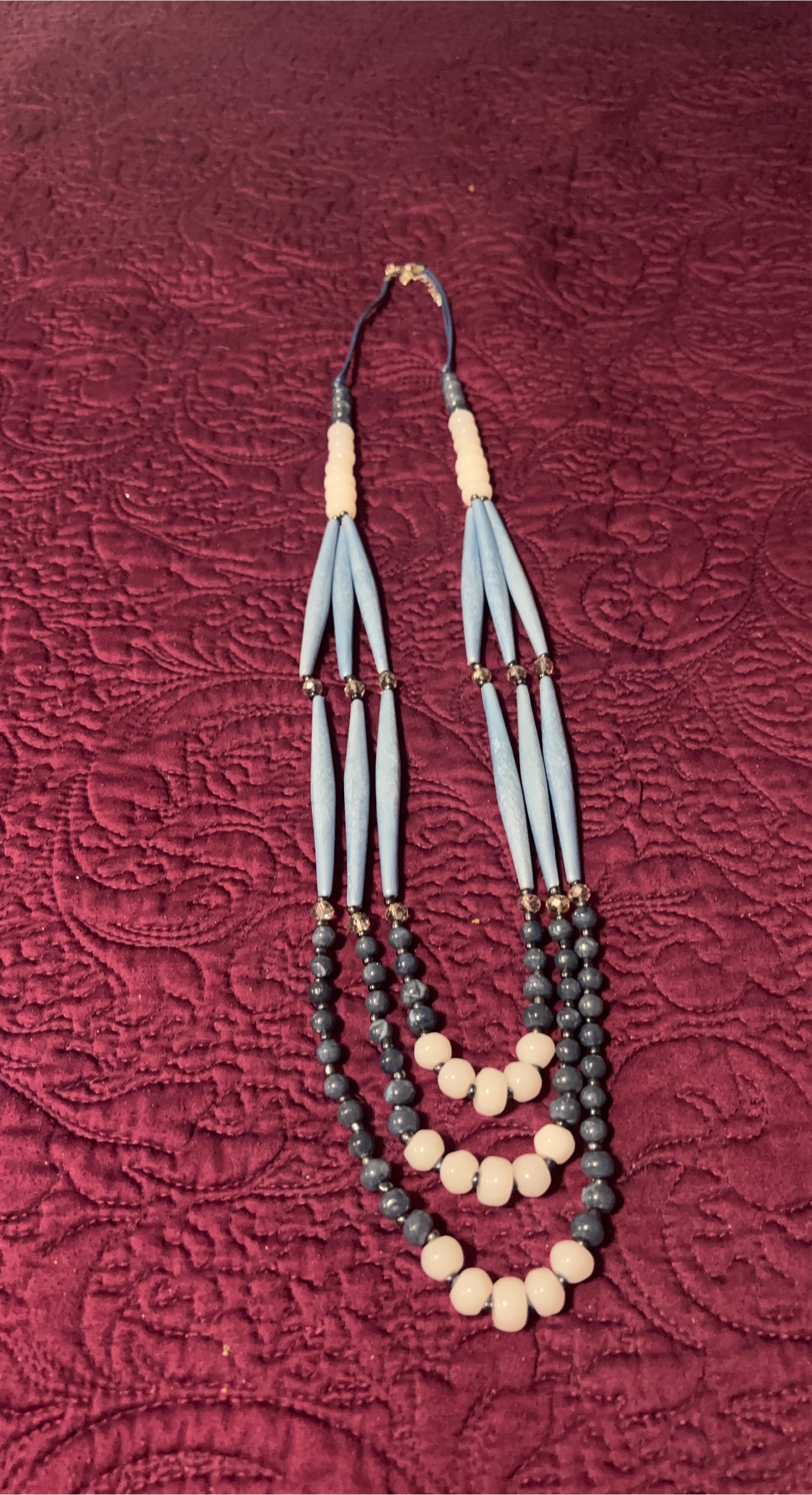 🏆Multi-Strand Beaded Necklace