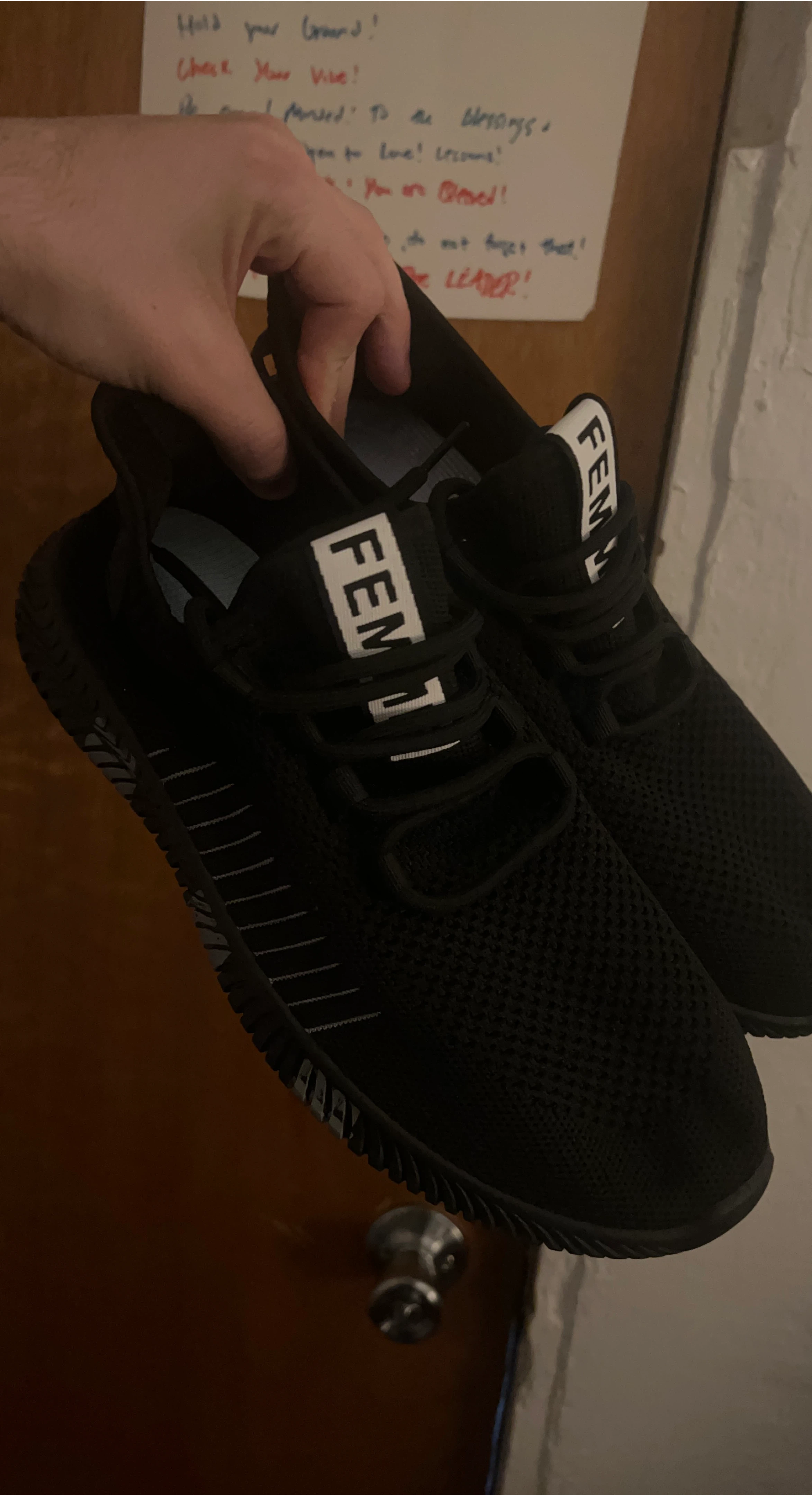 FEM Black Running Shoes thumbnail