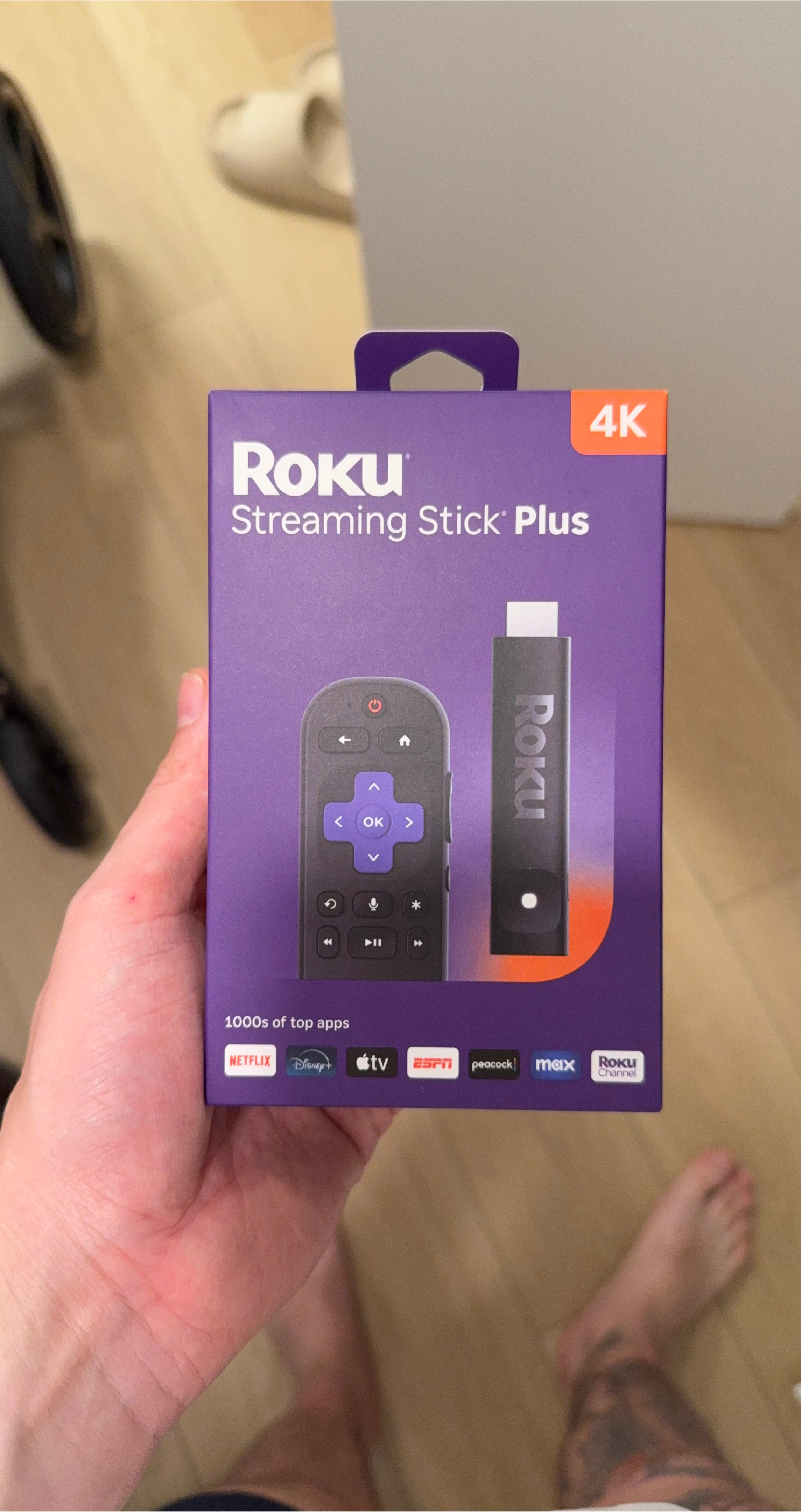 New Roku Streaming Stick+ 4K