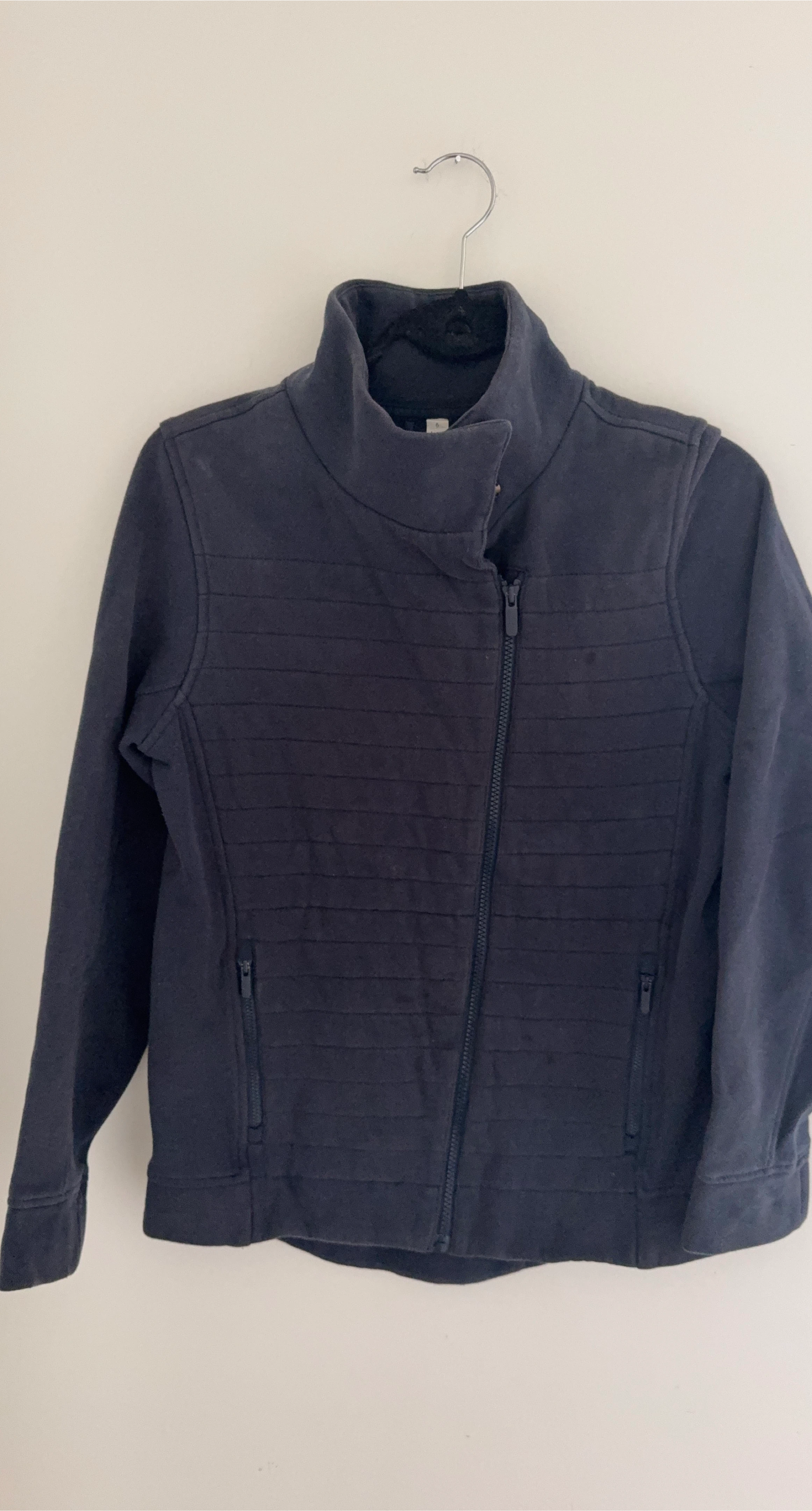 Lululemon Navy Blue Jacket - Size 6 thumbnail