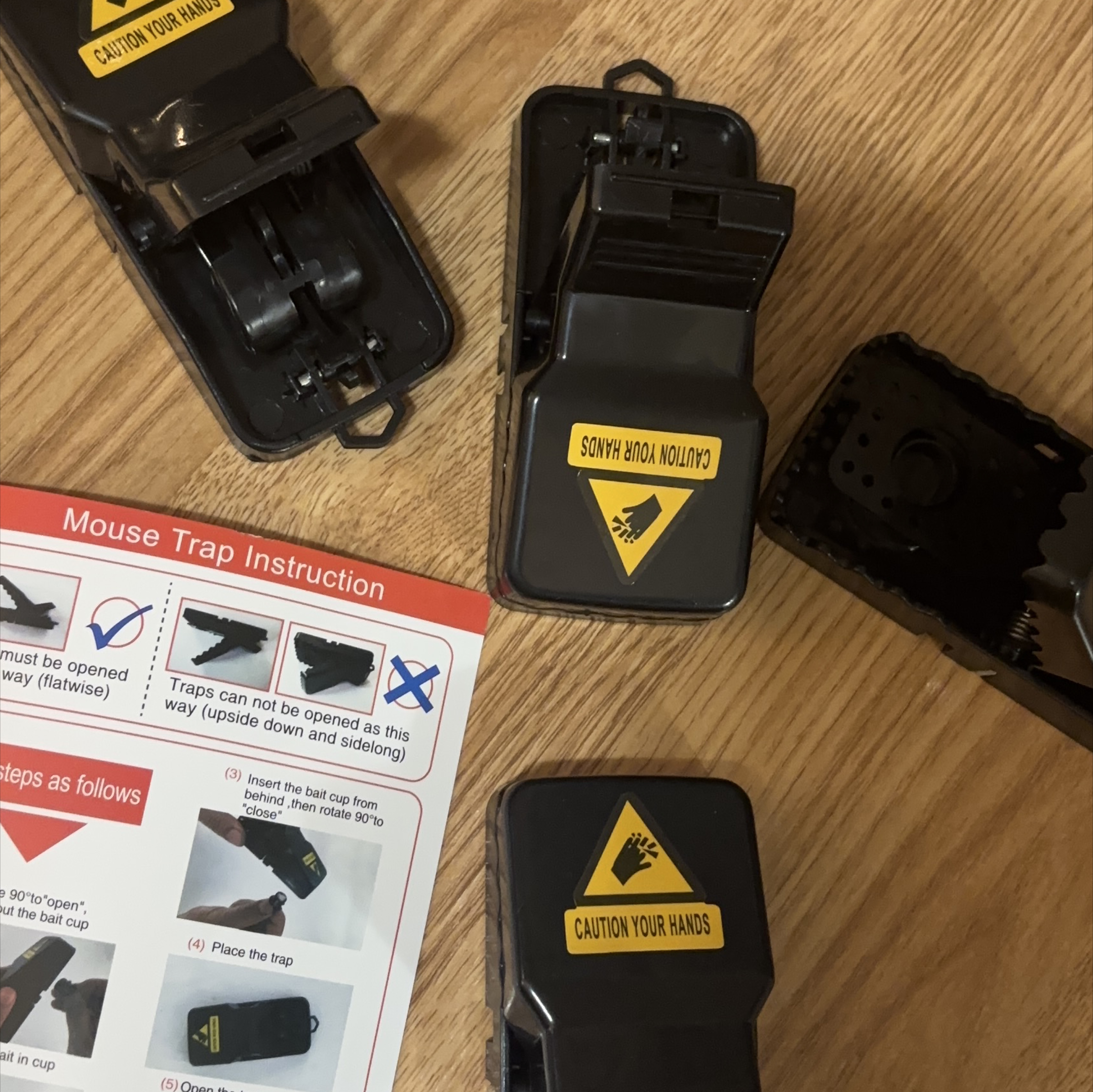 Mouse Traps - set of 4 thumbnail