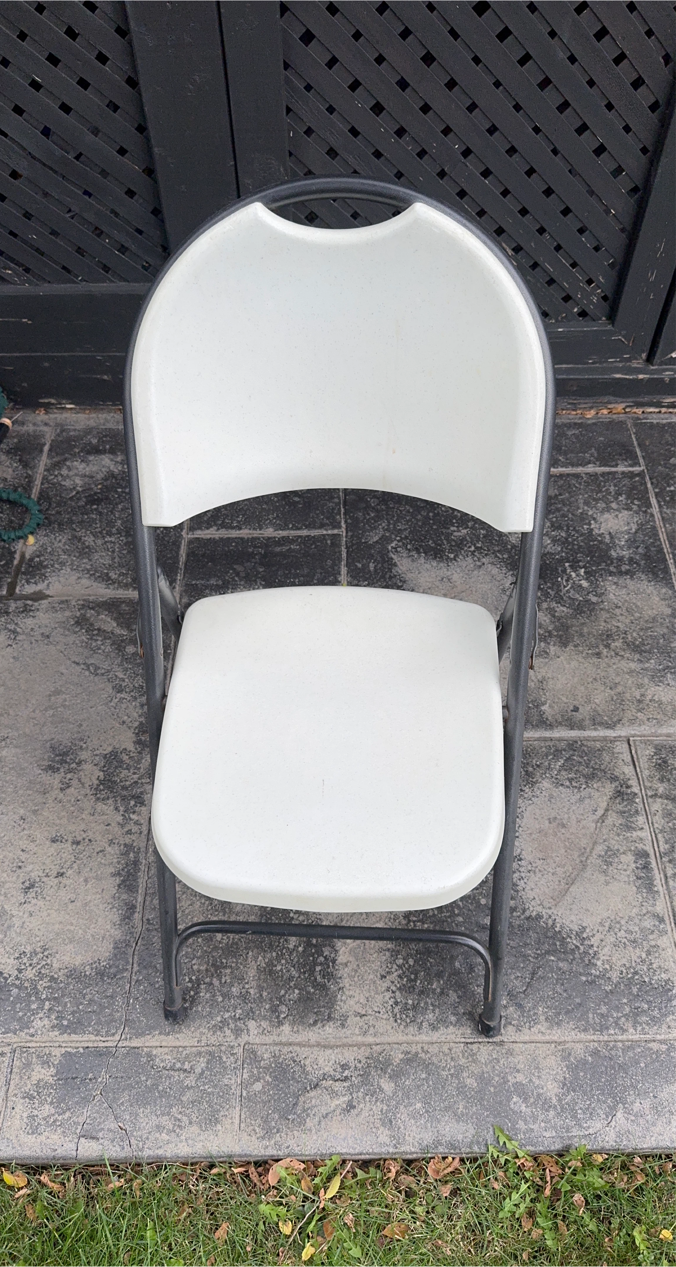 White Folding Chair thumbnail