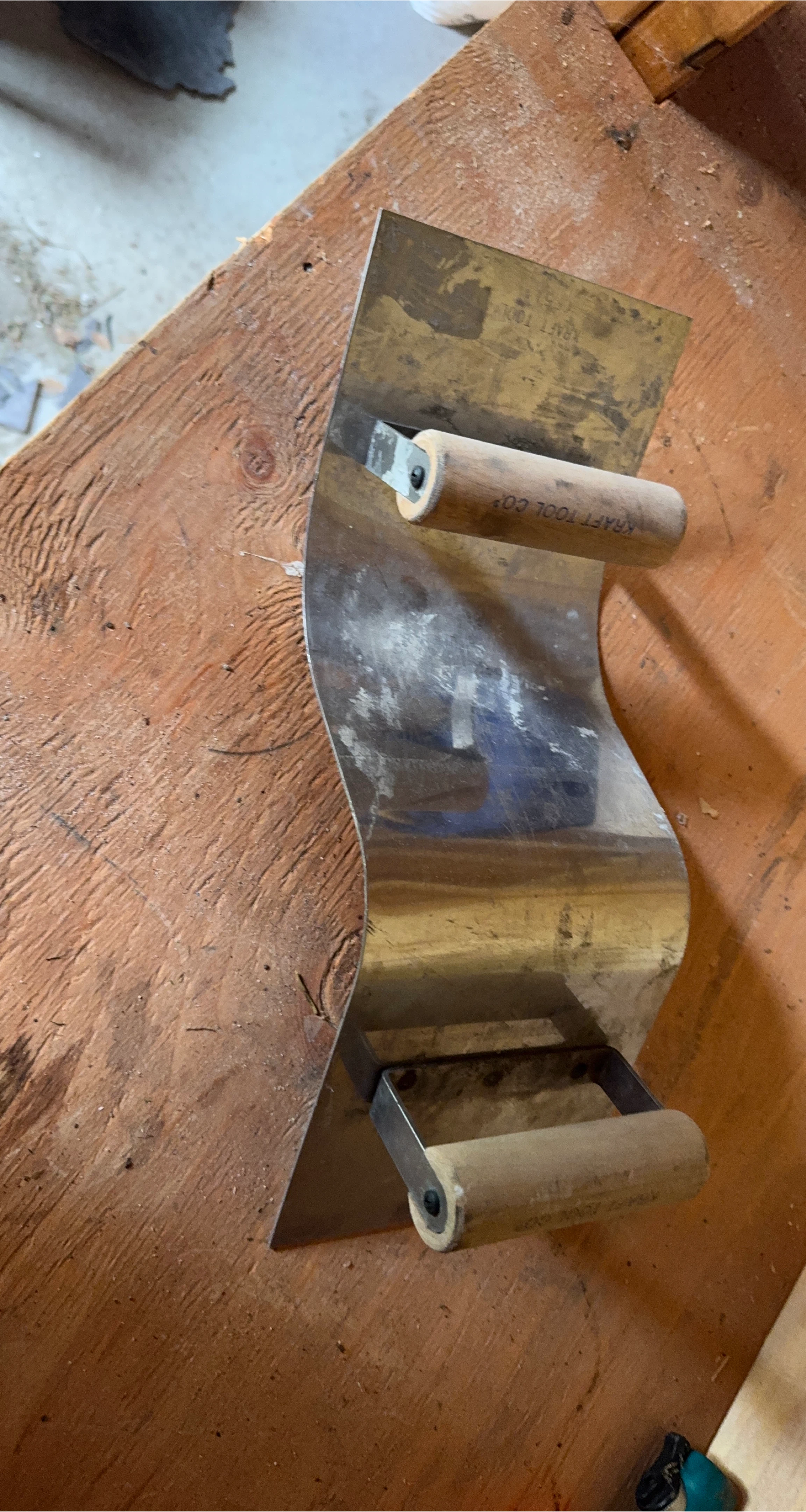 Kraft Tool Co. Curb trowel thumbnail