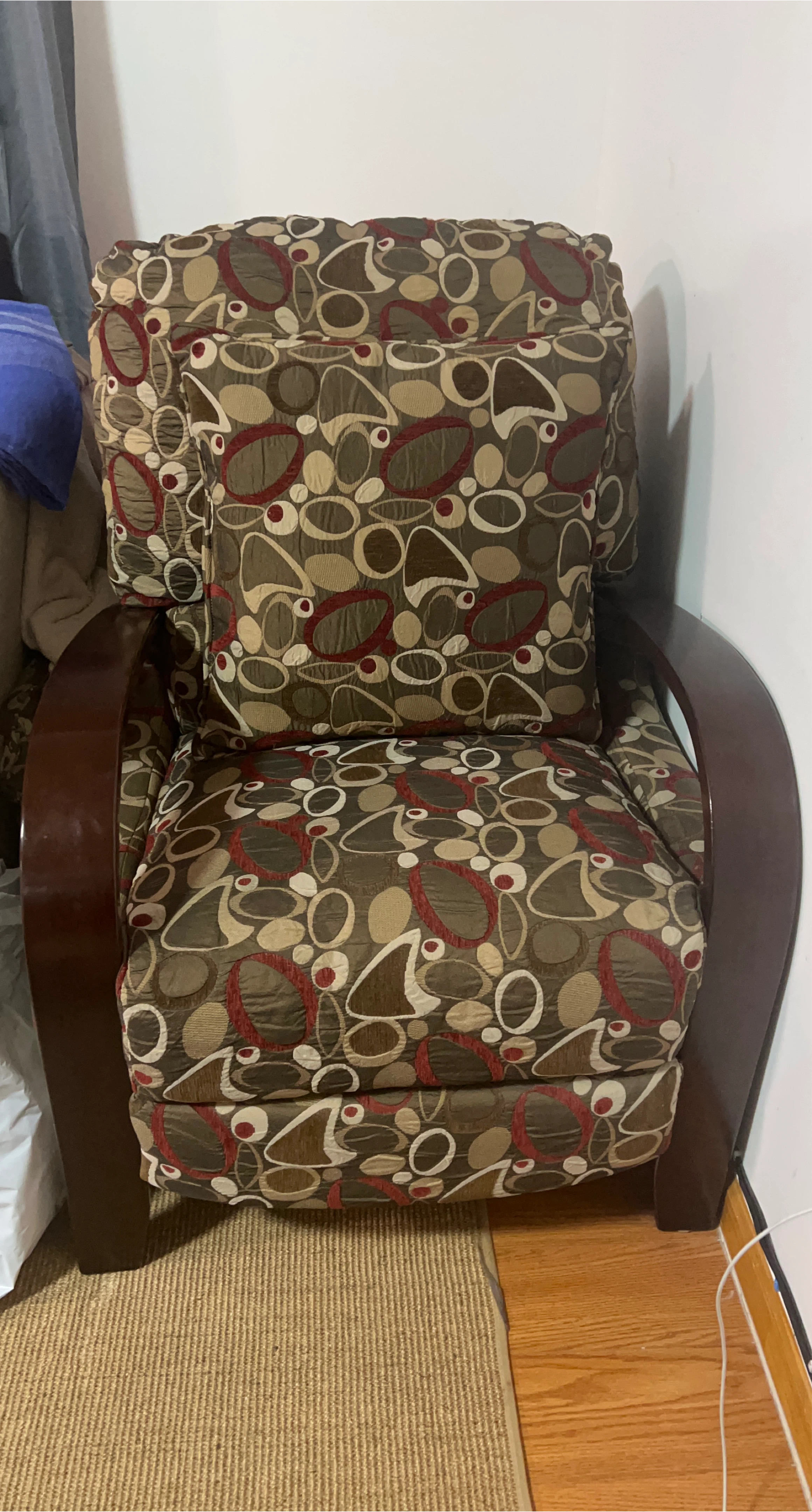 Patterned Armchair