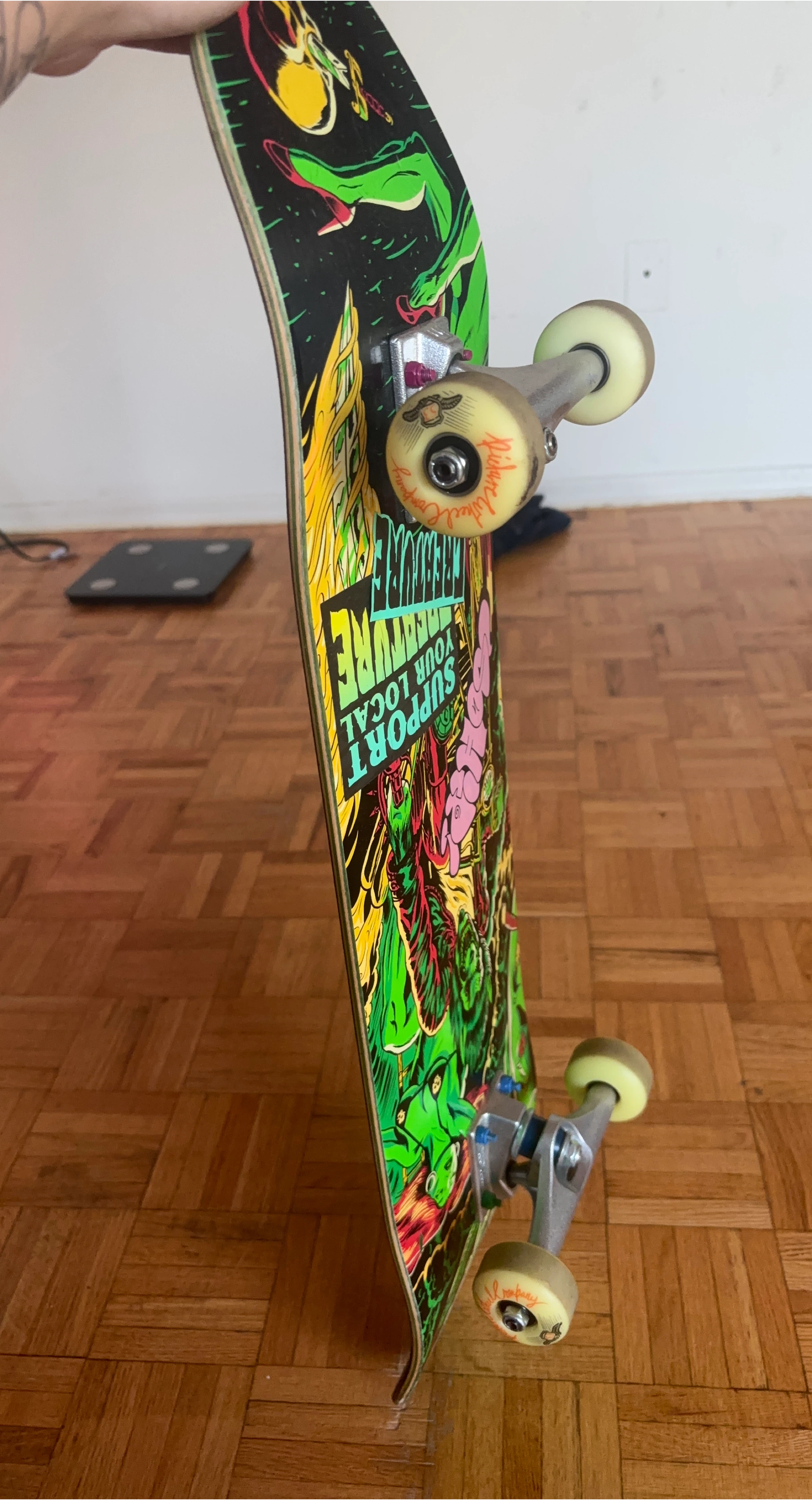 Creature Martinez VX Skateboard Deck thumbnail