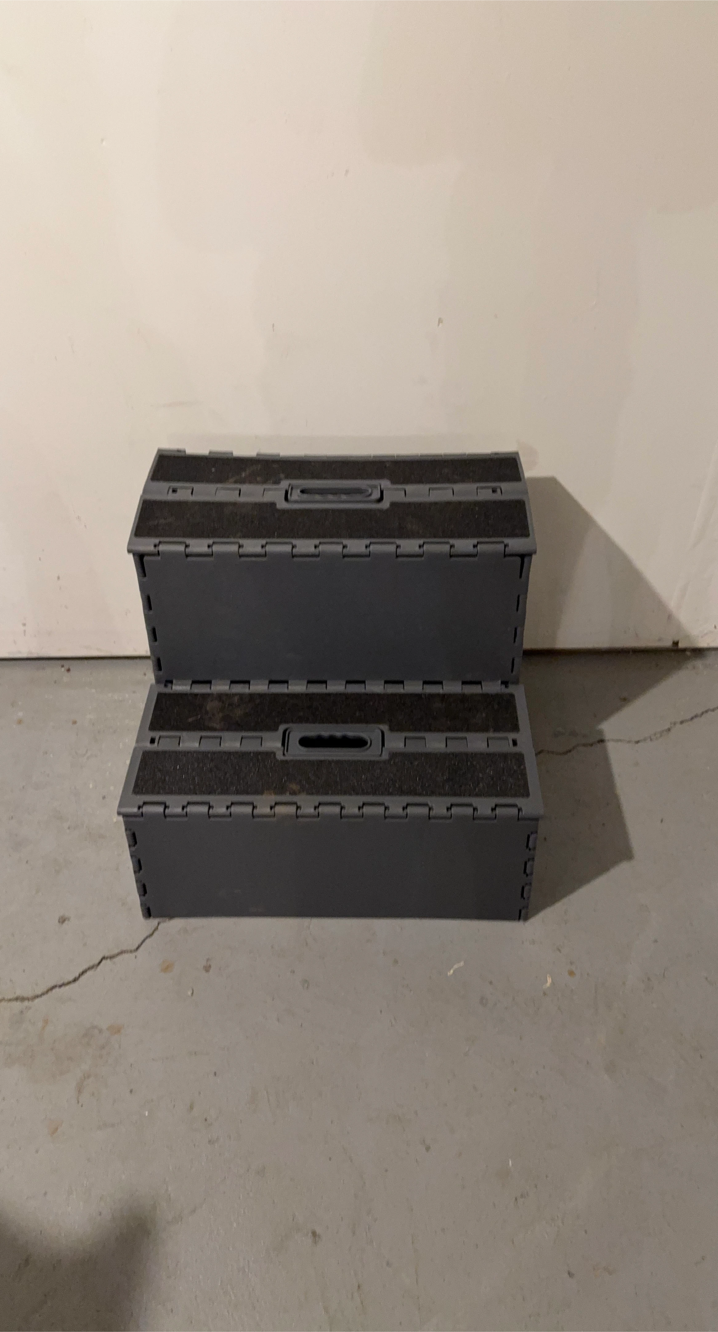 Folding Step Stool - Gray thumbnail