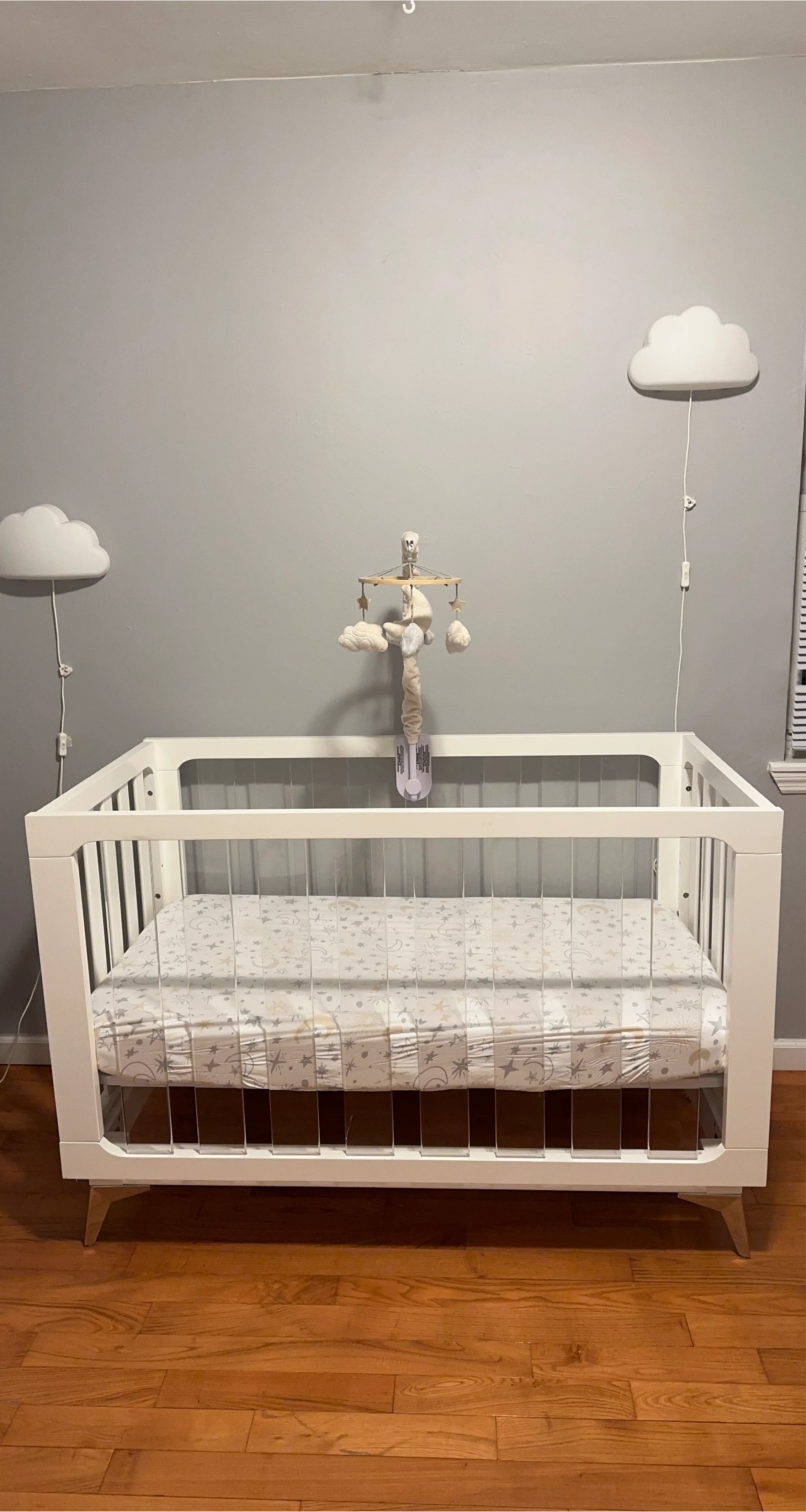 White Baby Crib