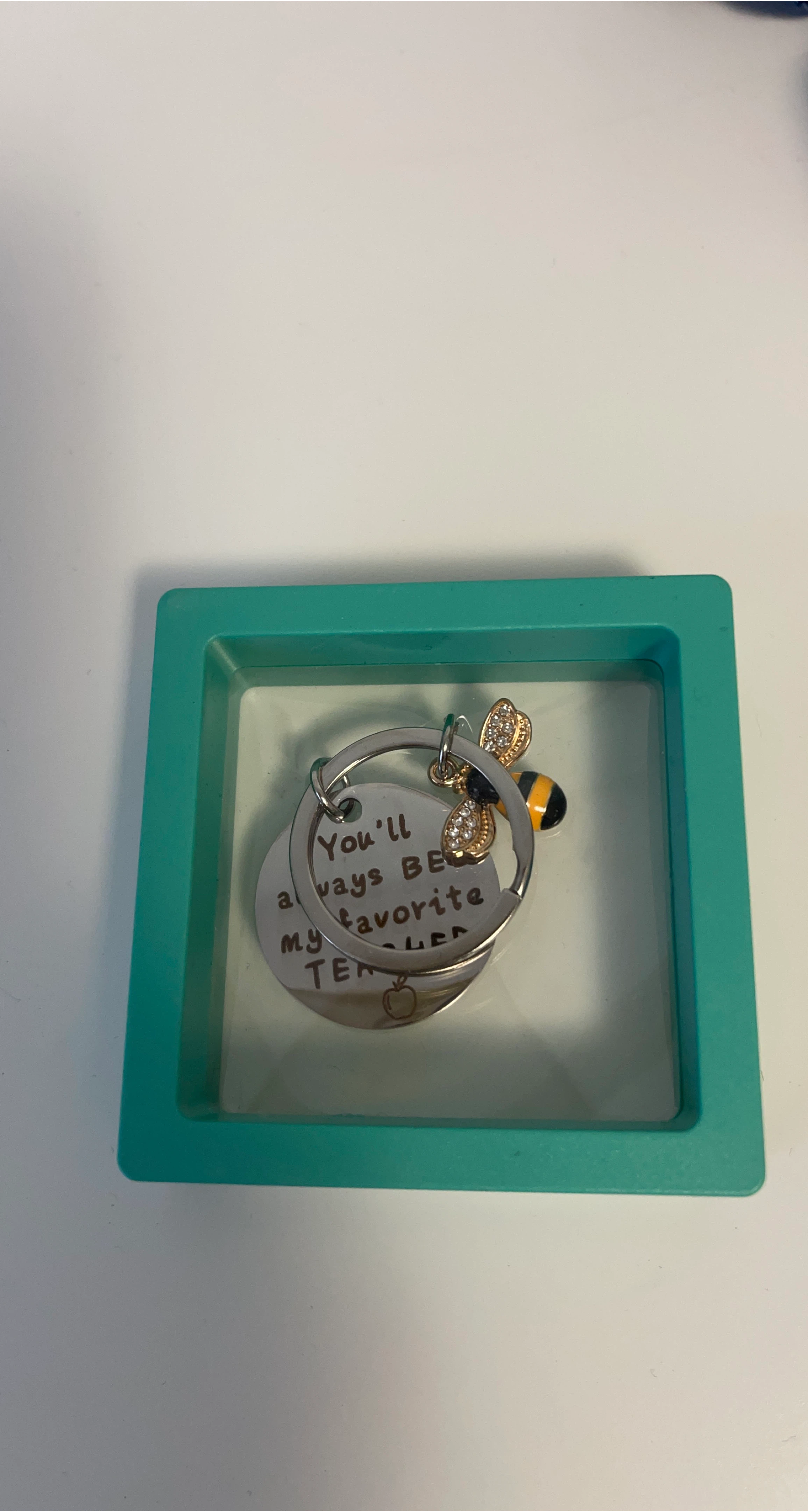 Teacher Keychain - You'll Always Be My Favorite Teacher thumbnail