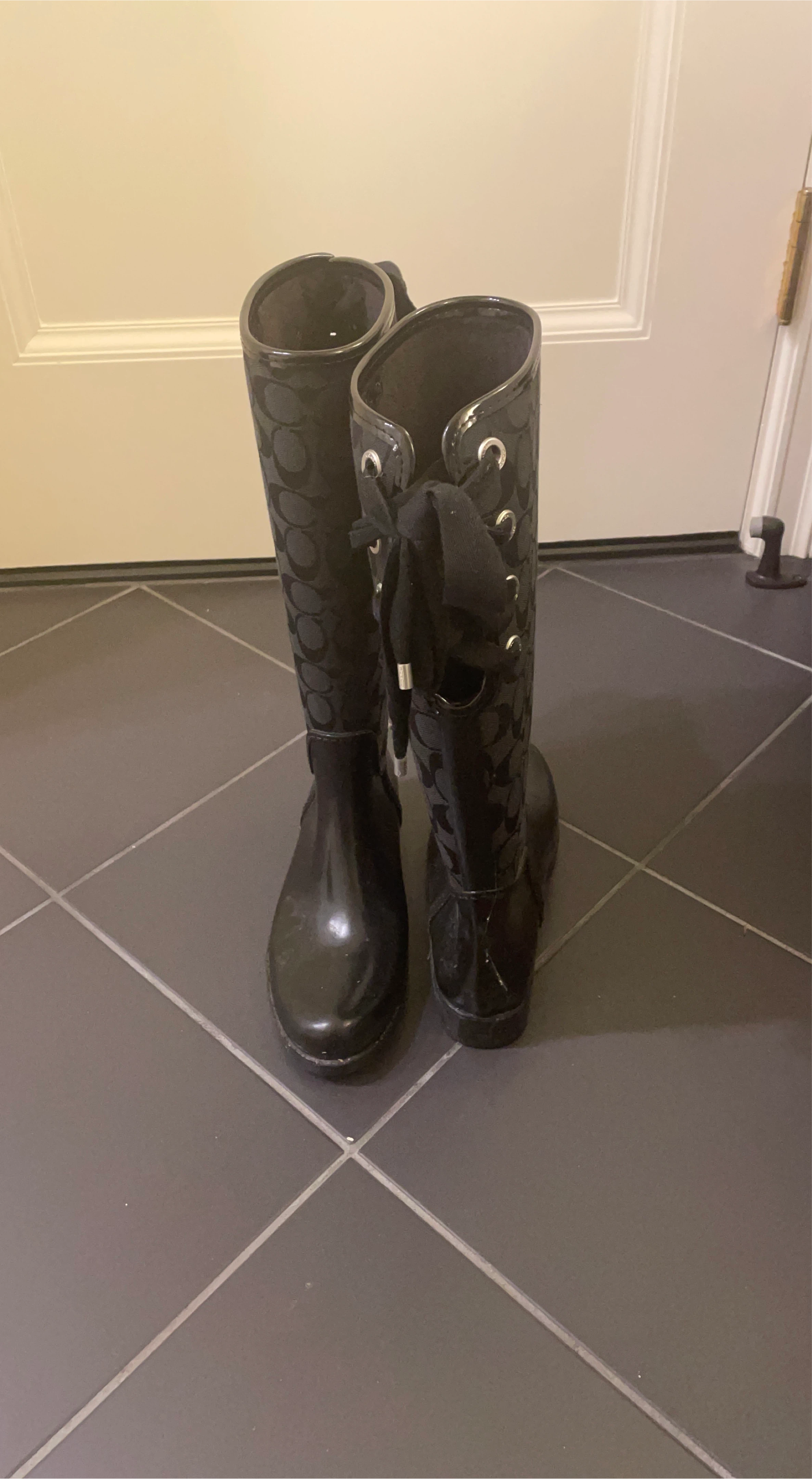 Coach Rain Boots - Size Unknown thumbnail
