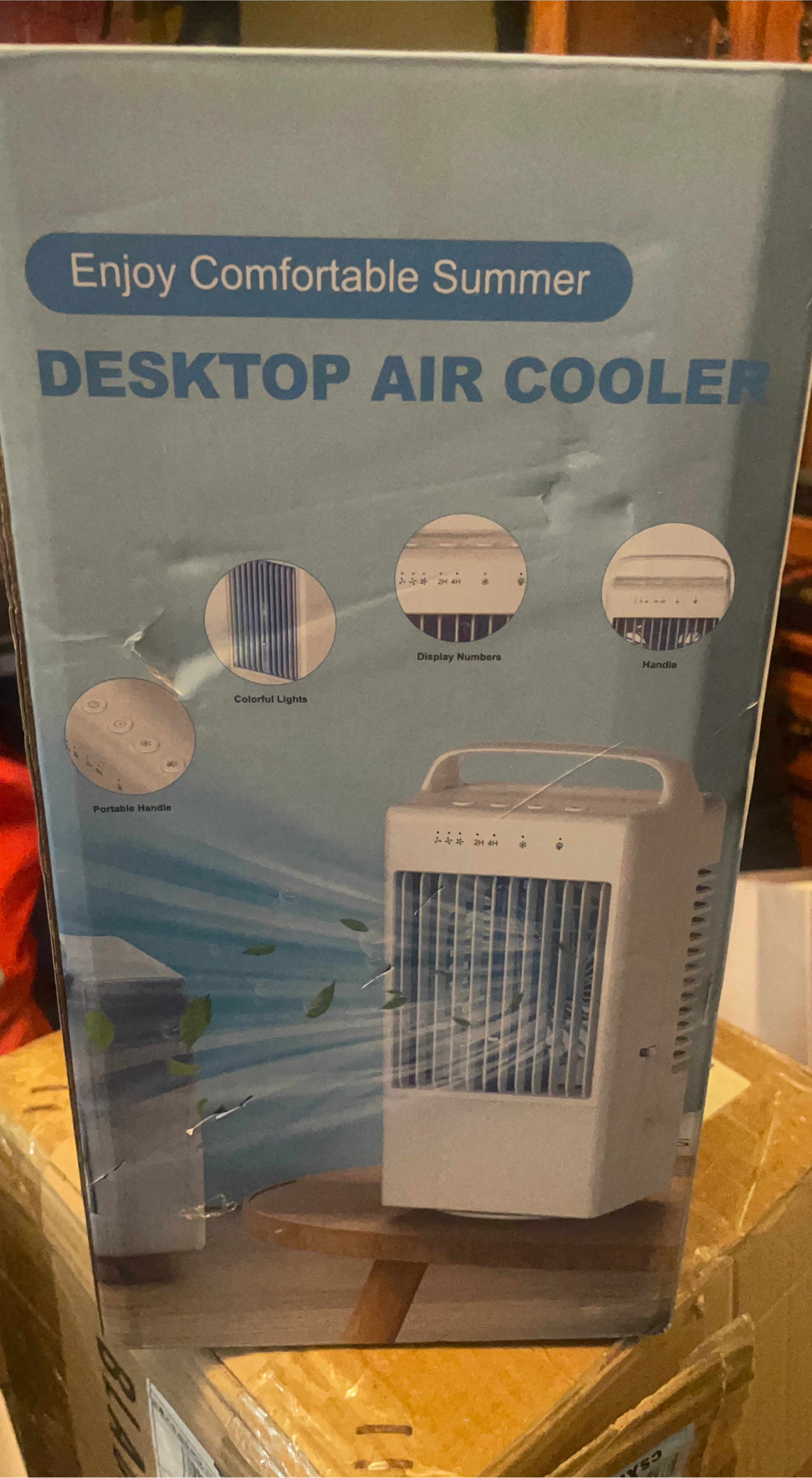 Desktop Air Cooler - Enjoy Comfortable Summer thumbnail