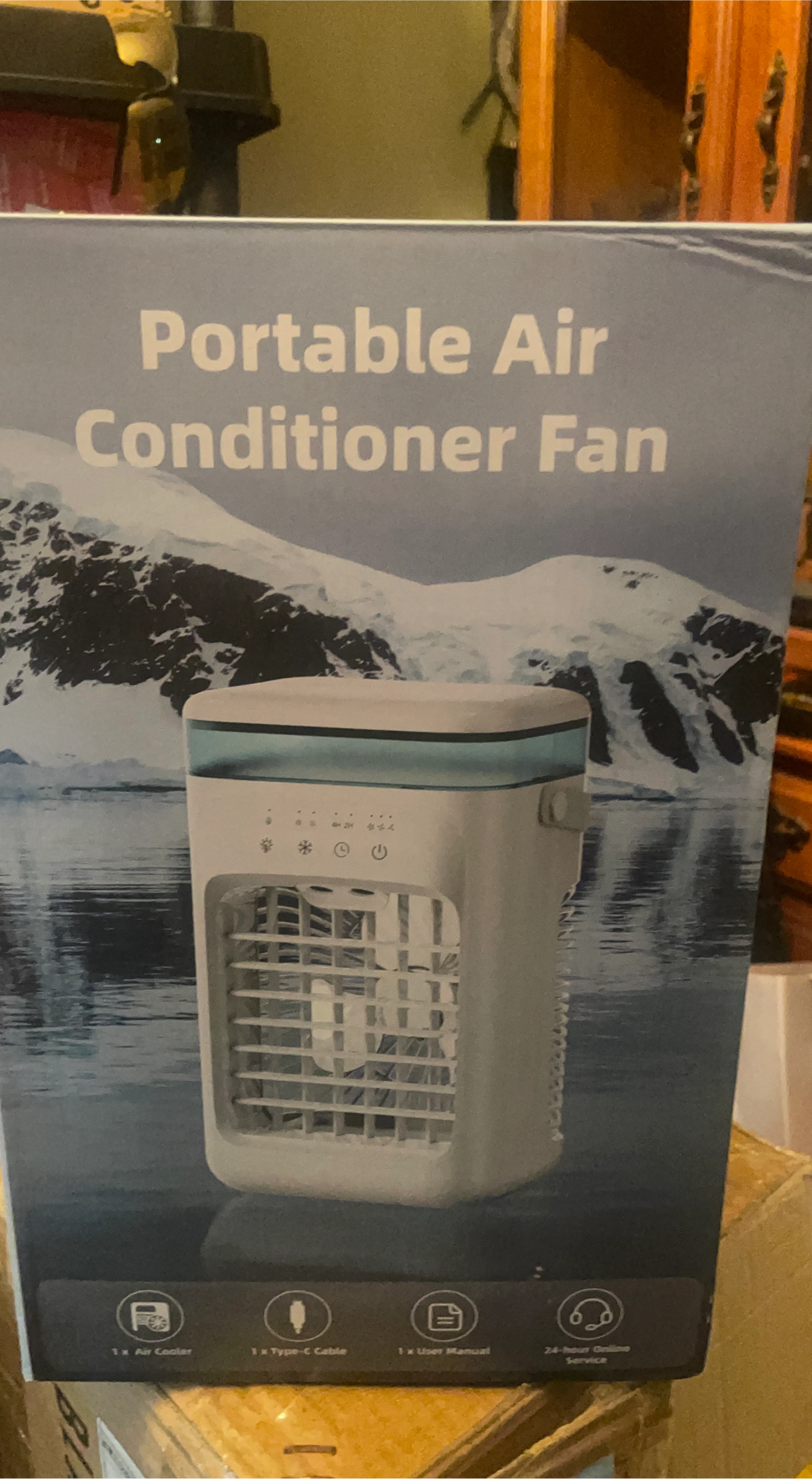 Portable Air Conditioner Fan - Includes Type-C Cable thumbnail