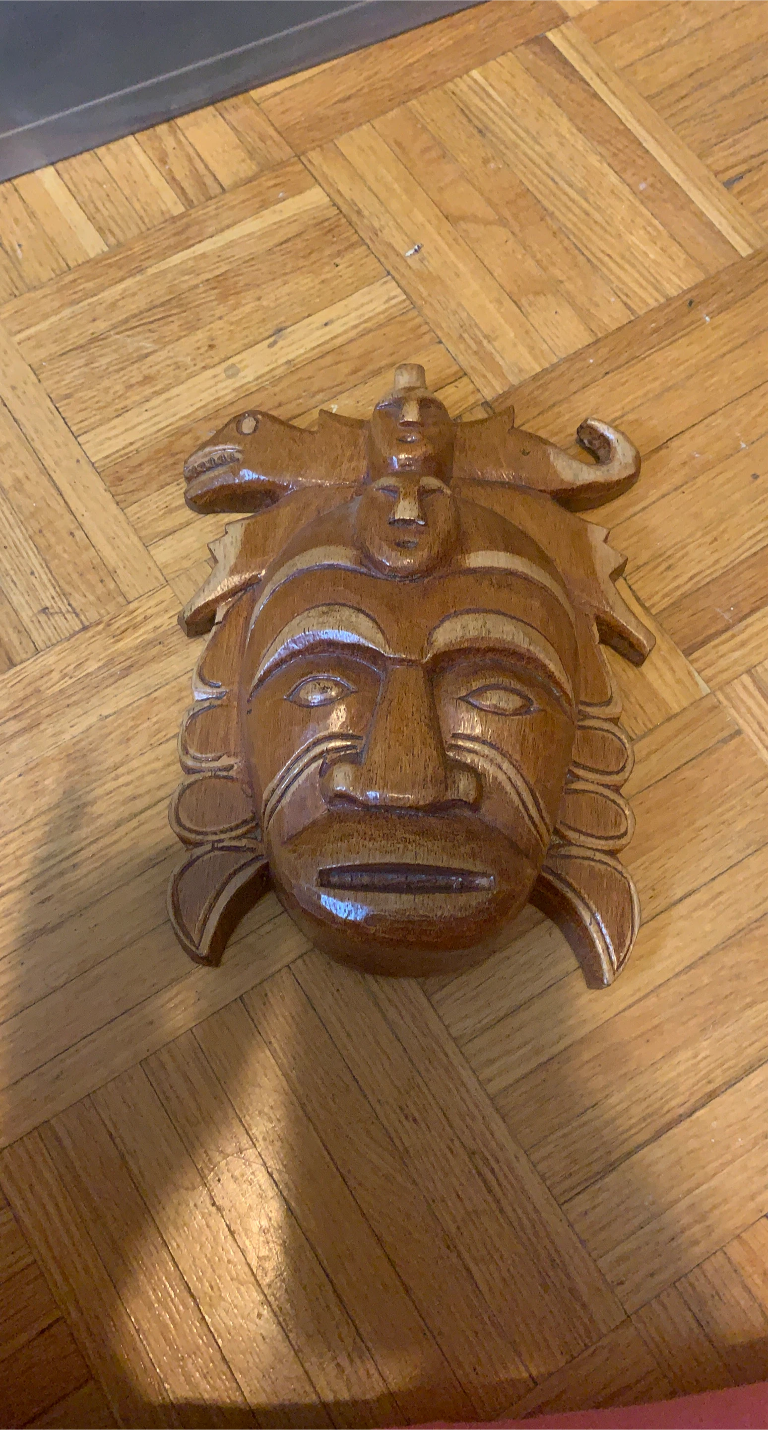 Wooden Carved Mask thumbnail