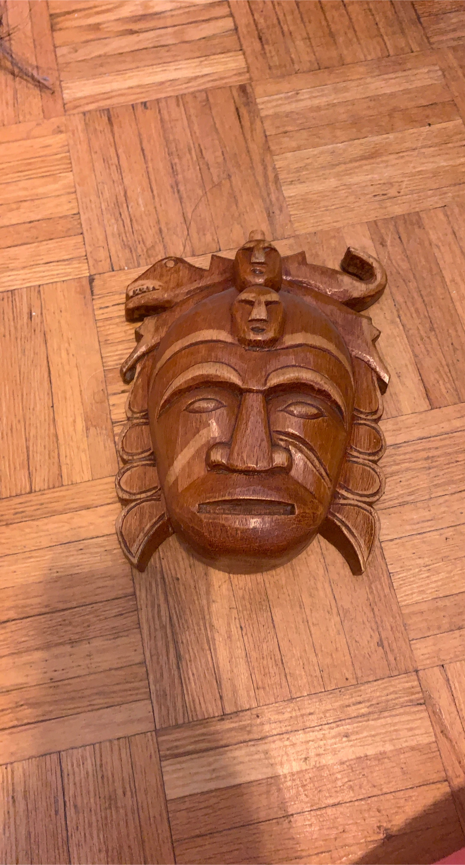Wooden Carved Mask thumbnail