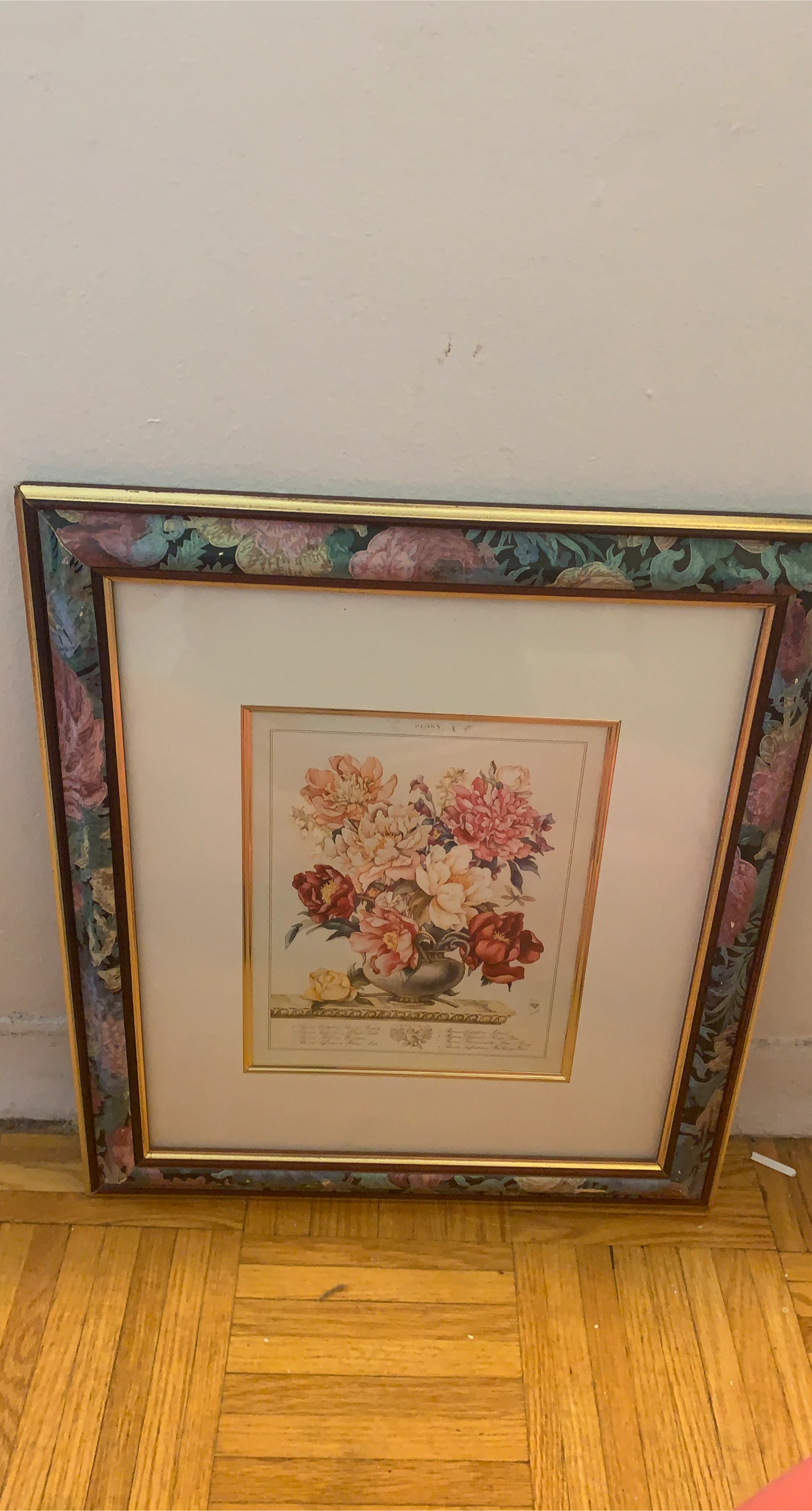 Framed Floral Print thumbnail