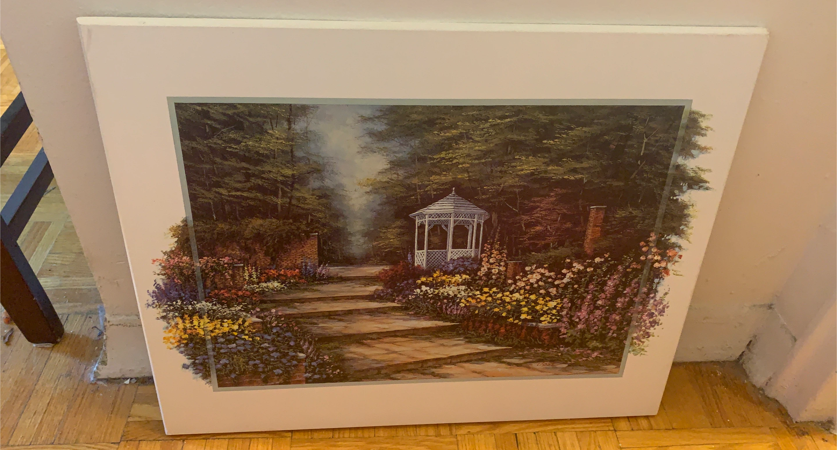 Framed Garden Path Print thumbnail